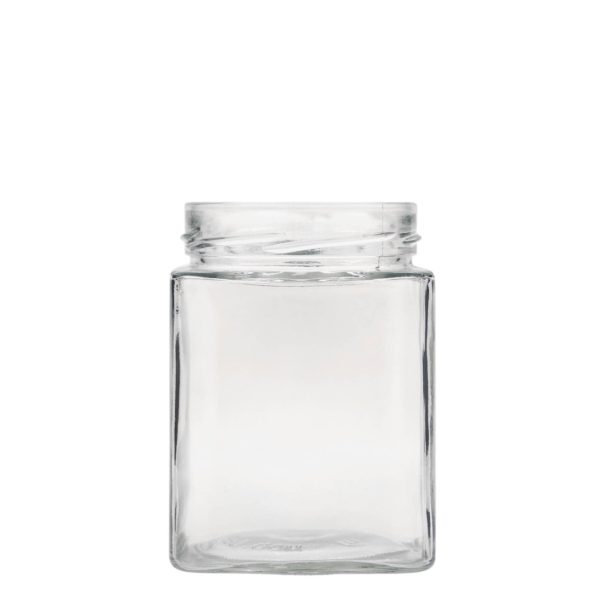 580 ml štvorcové sklo 'Ikarus', hrdlo: Deep-Twist-Off (DTO 82)
