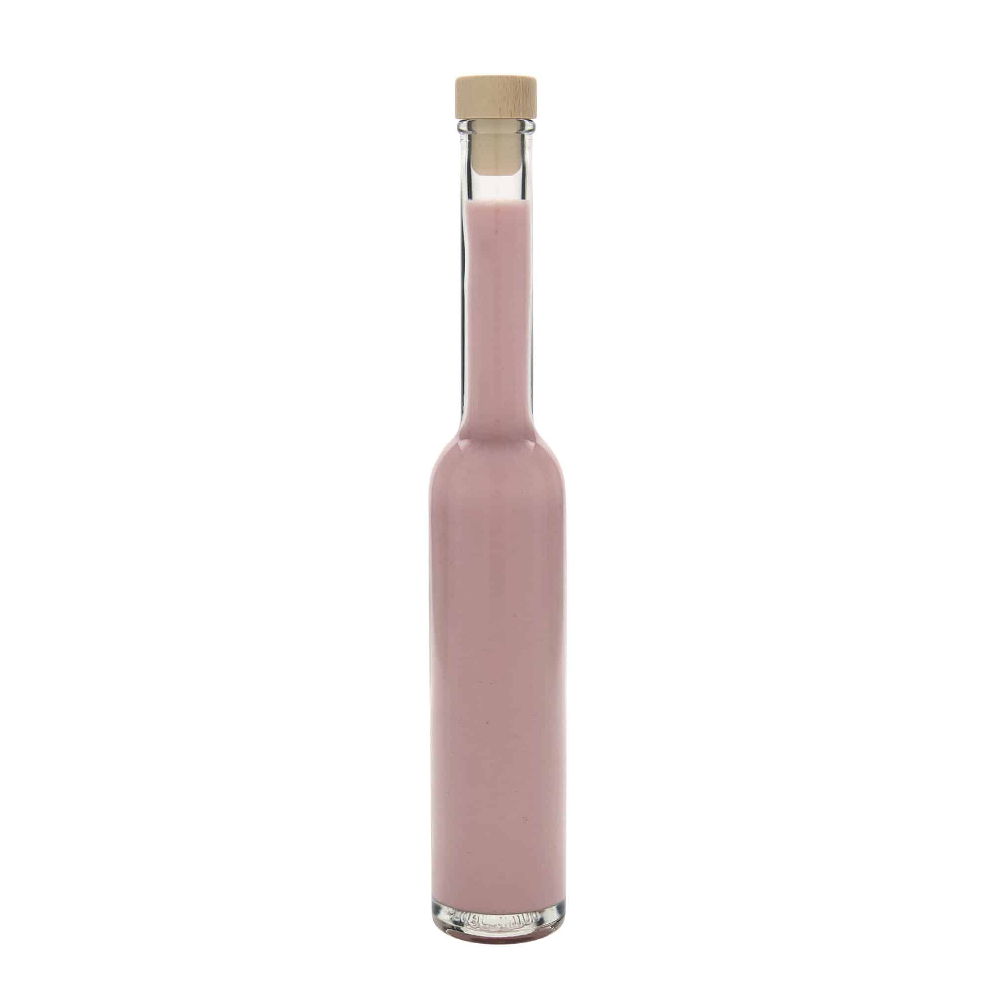 200 ml sklená fľaša „Platina“, hrdlo: korok