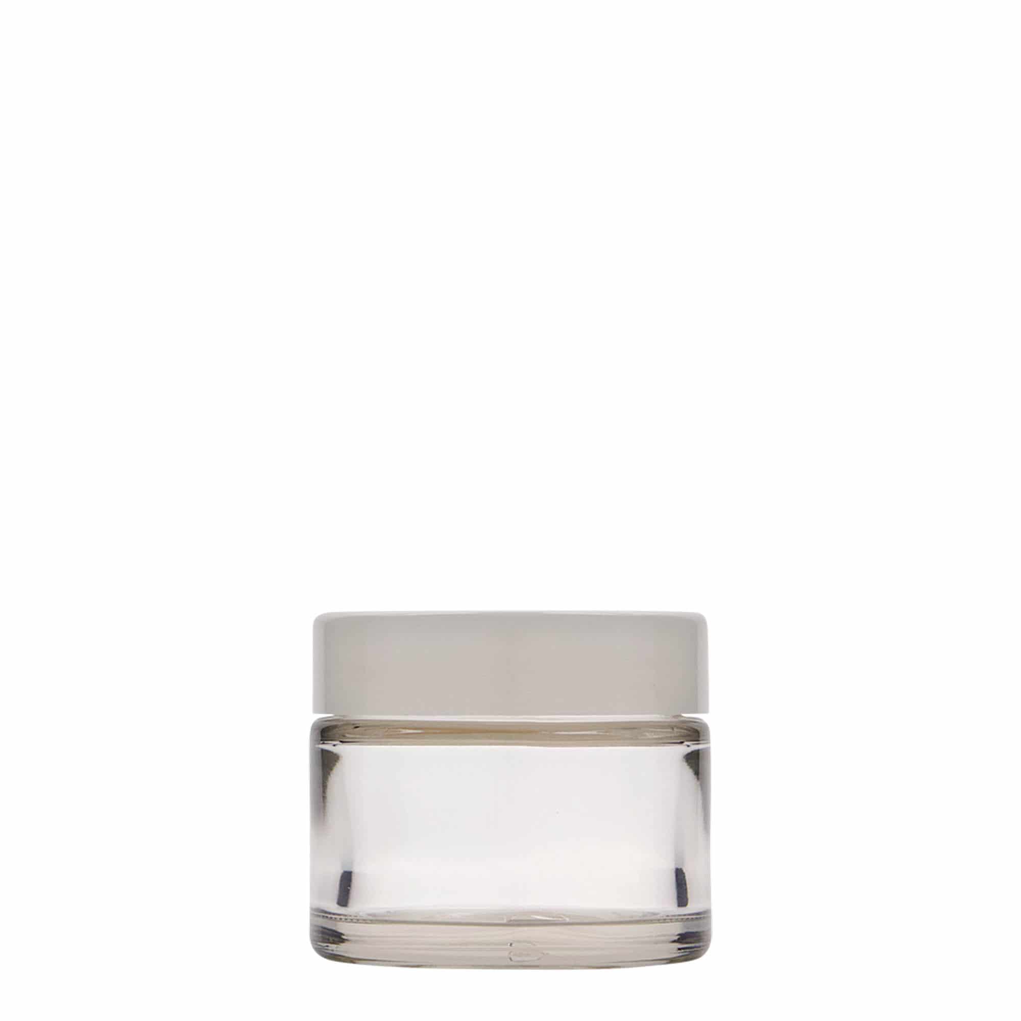 50 ml téglik „Beauty“, sklený, hrdlo: skrutkovací uzáver