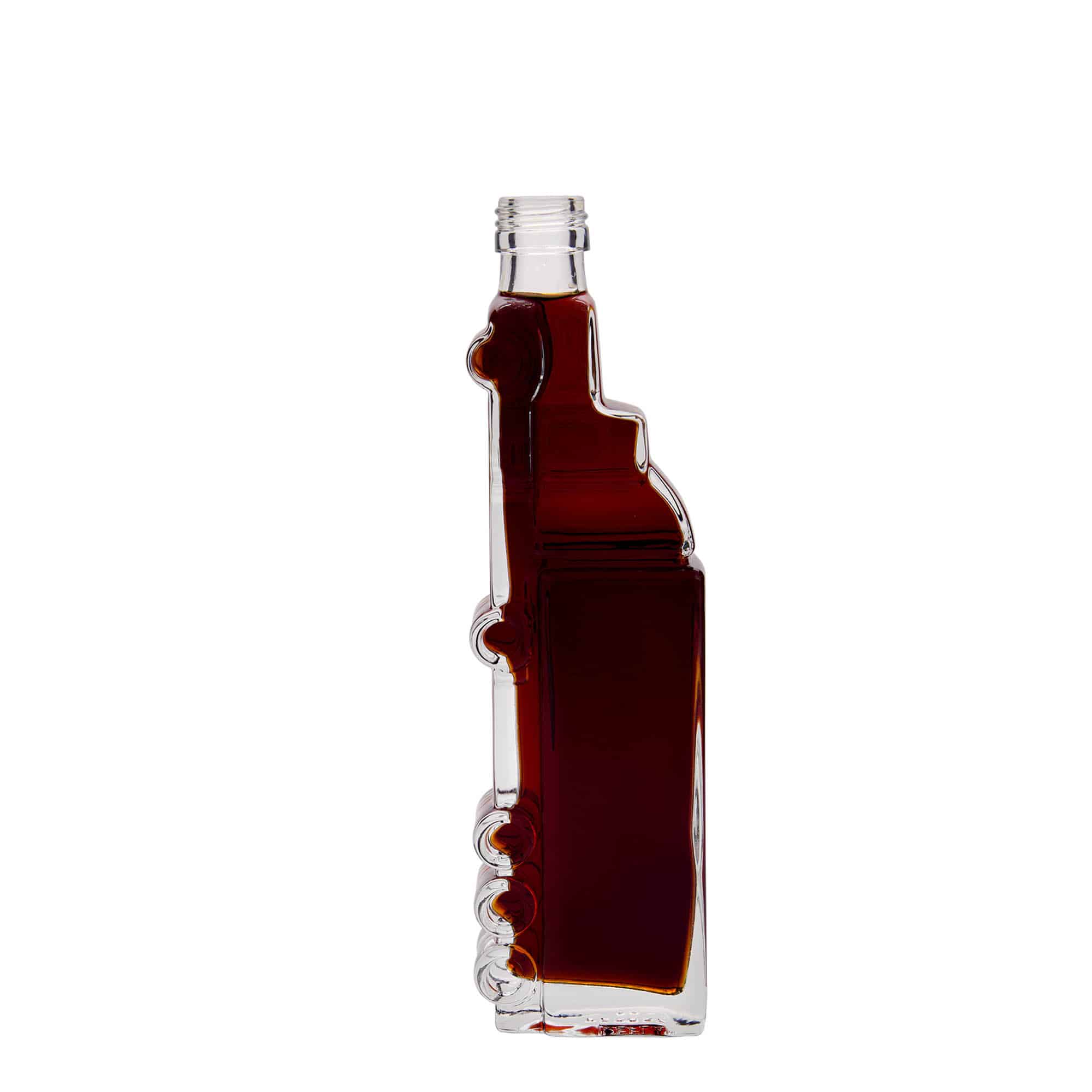 200 ml sklená fľaša „Kamión“, hrdlo: korok