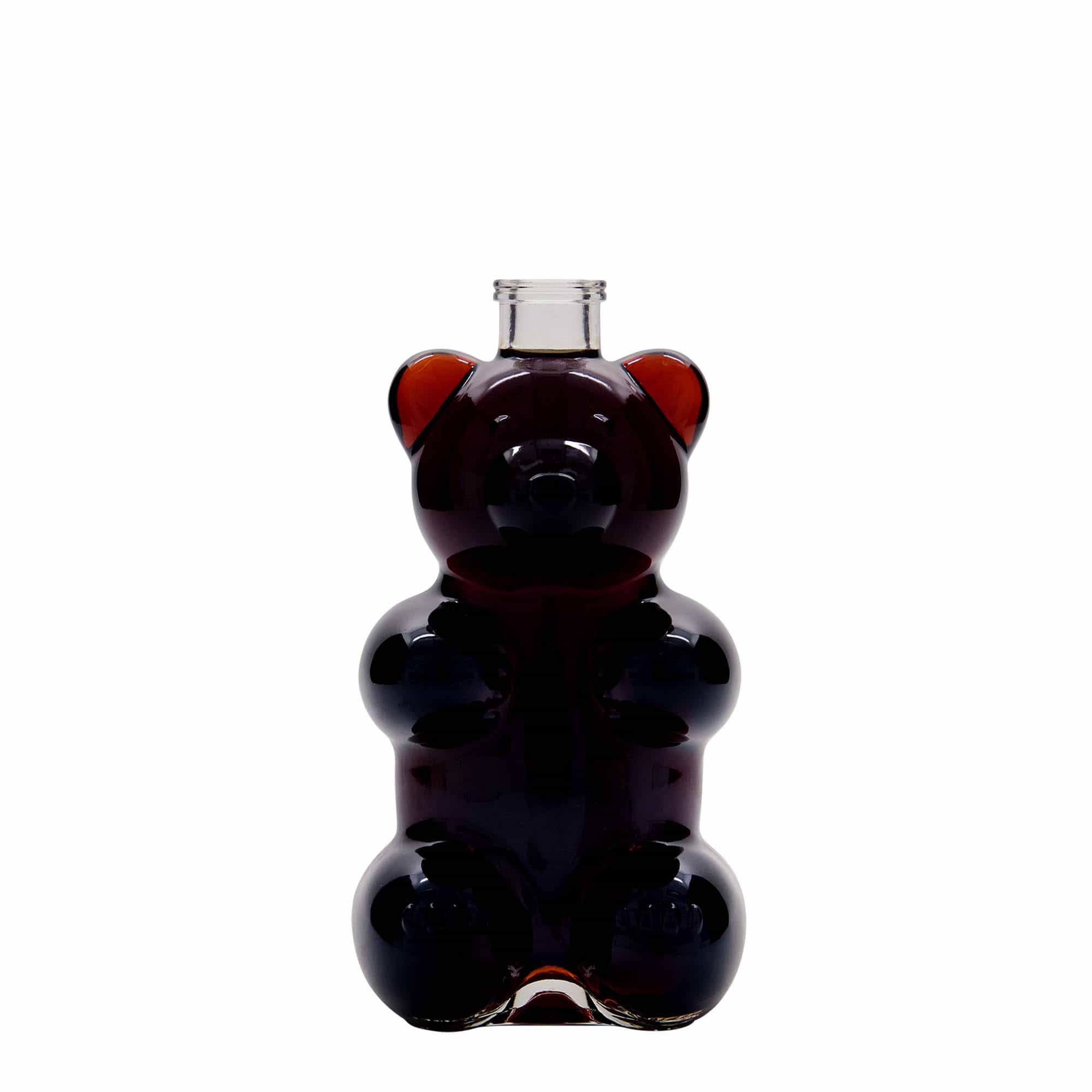350 ml sklená fľaša „Medveď“, hrdlo: korok