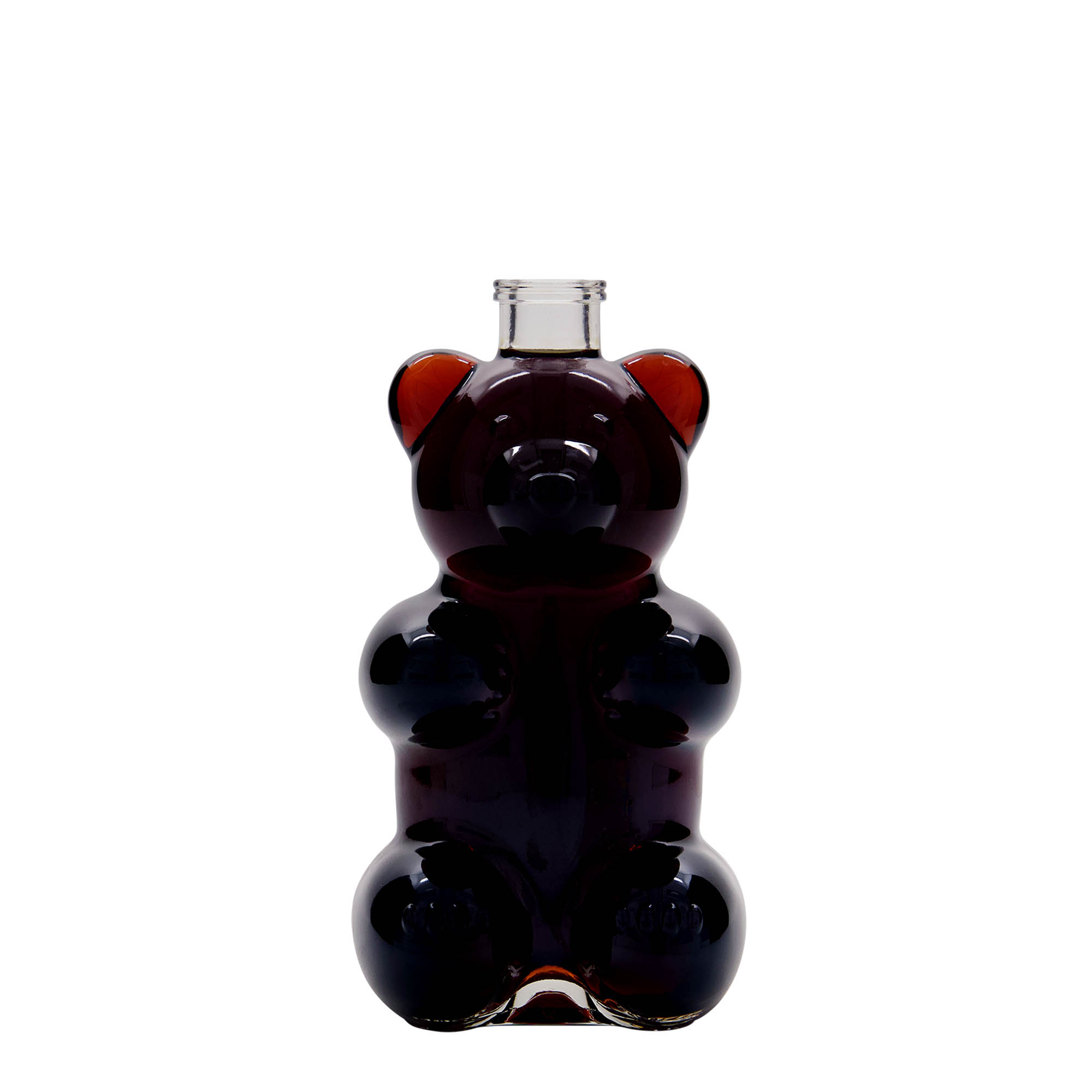 350 ml sklenená fľaša „Medveď“, hrdlo: korok