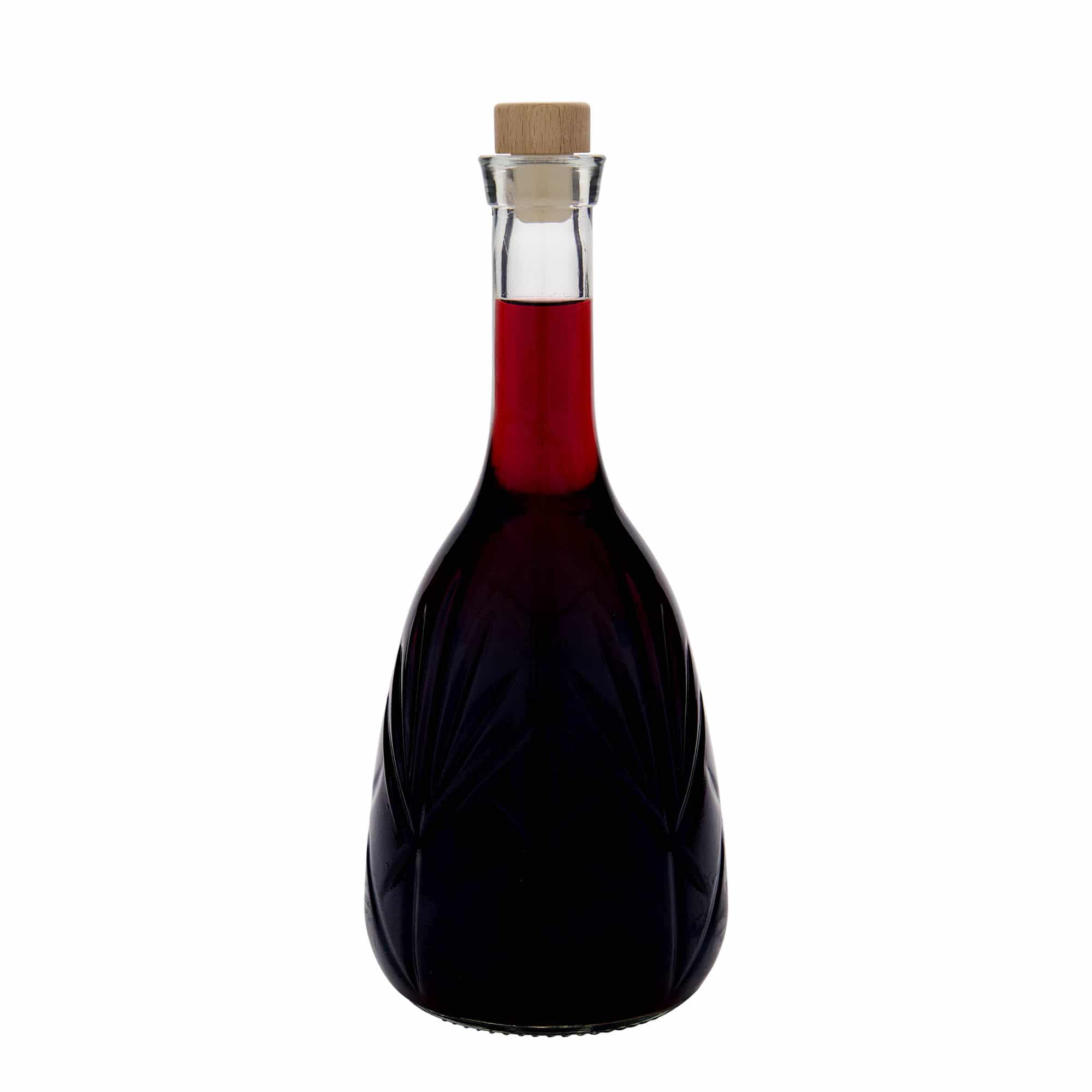 1 000 ml sklená fľaša „Reliefa“, hrdlo: korok