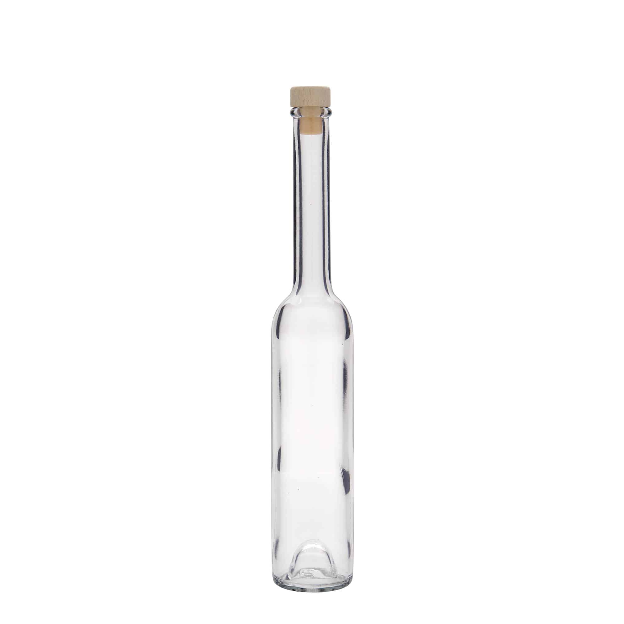 100 ml sklená fľaša „Platina“, hrdlo: korok