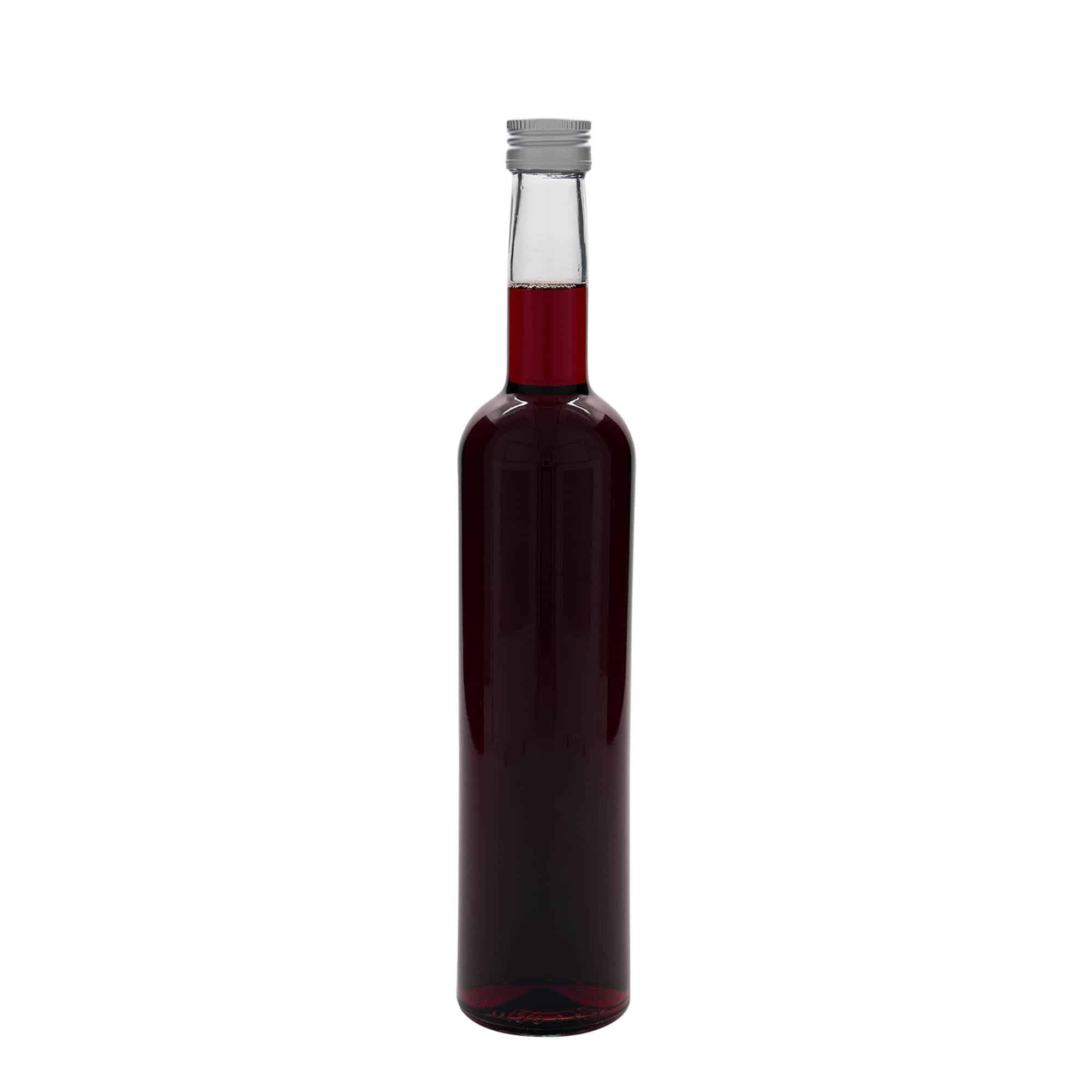 500 ml sklená fľaša „Bordeaux“, hrdlo: PP 28