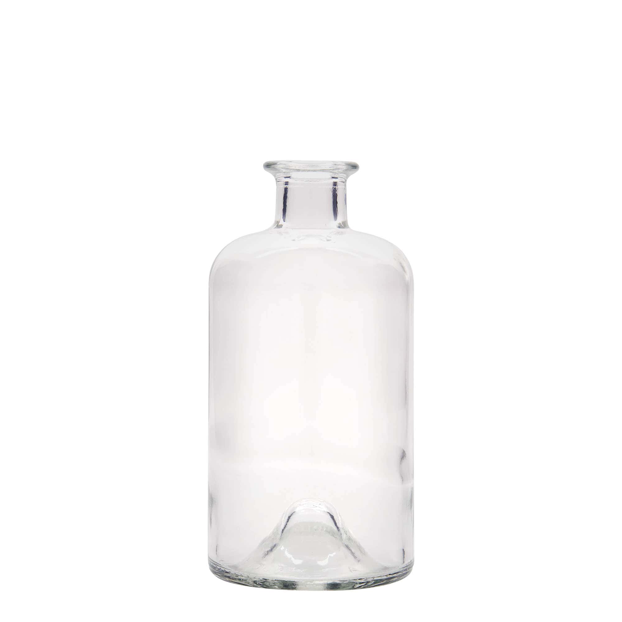 500 ml sklená fľaša lekárnická „Doktor“, hrdlo: korok 500 ml sklená fľaša lekárnická „Doktor“, hrdlo: korok