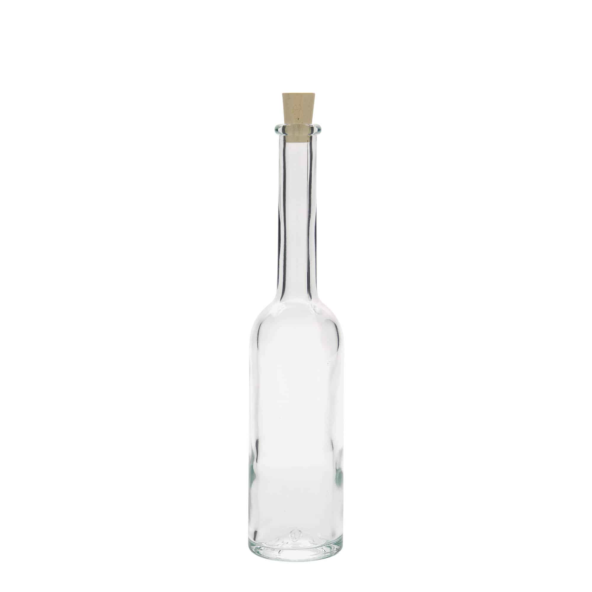 100 ml sklenená fľaša 'Opera', hrdlo: korok