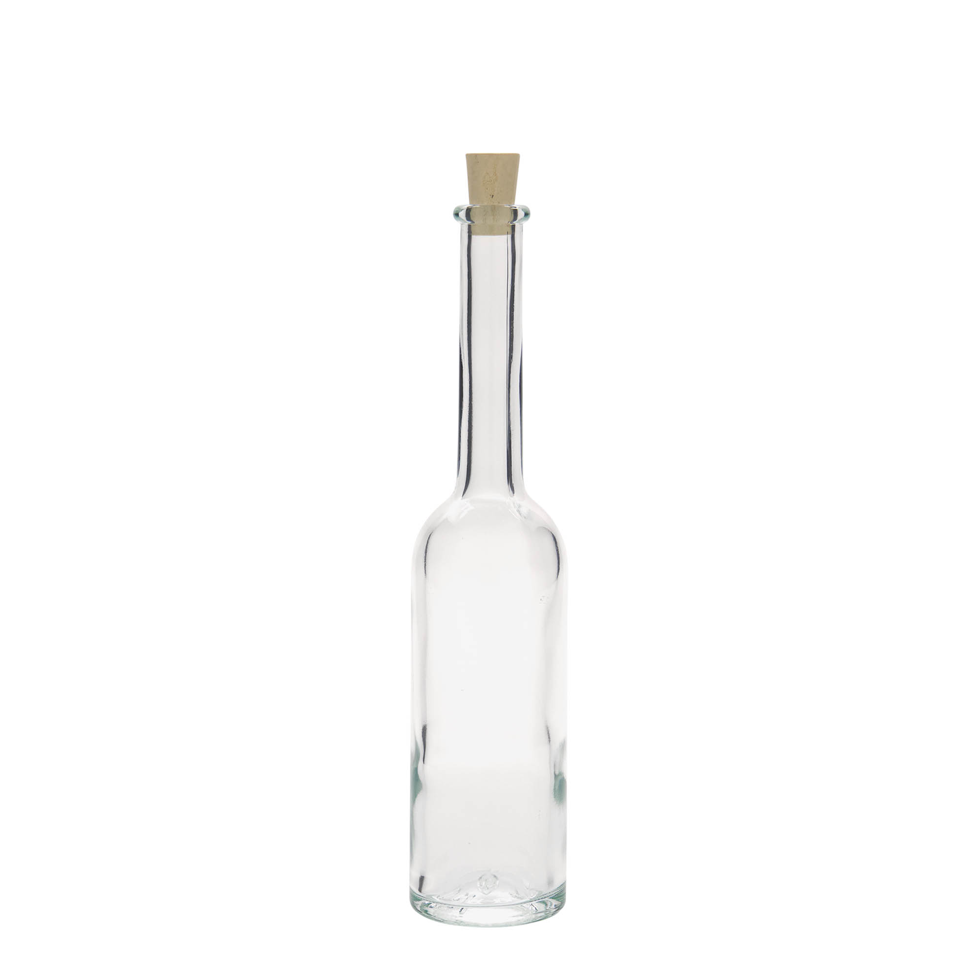 100 ml sklenená fľaša 'Opera', hrdlo: korok 100 ml sklenená fľaša 'Opera', hrdlo: korok