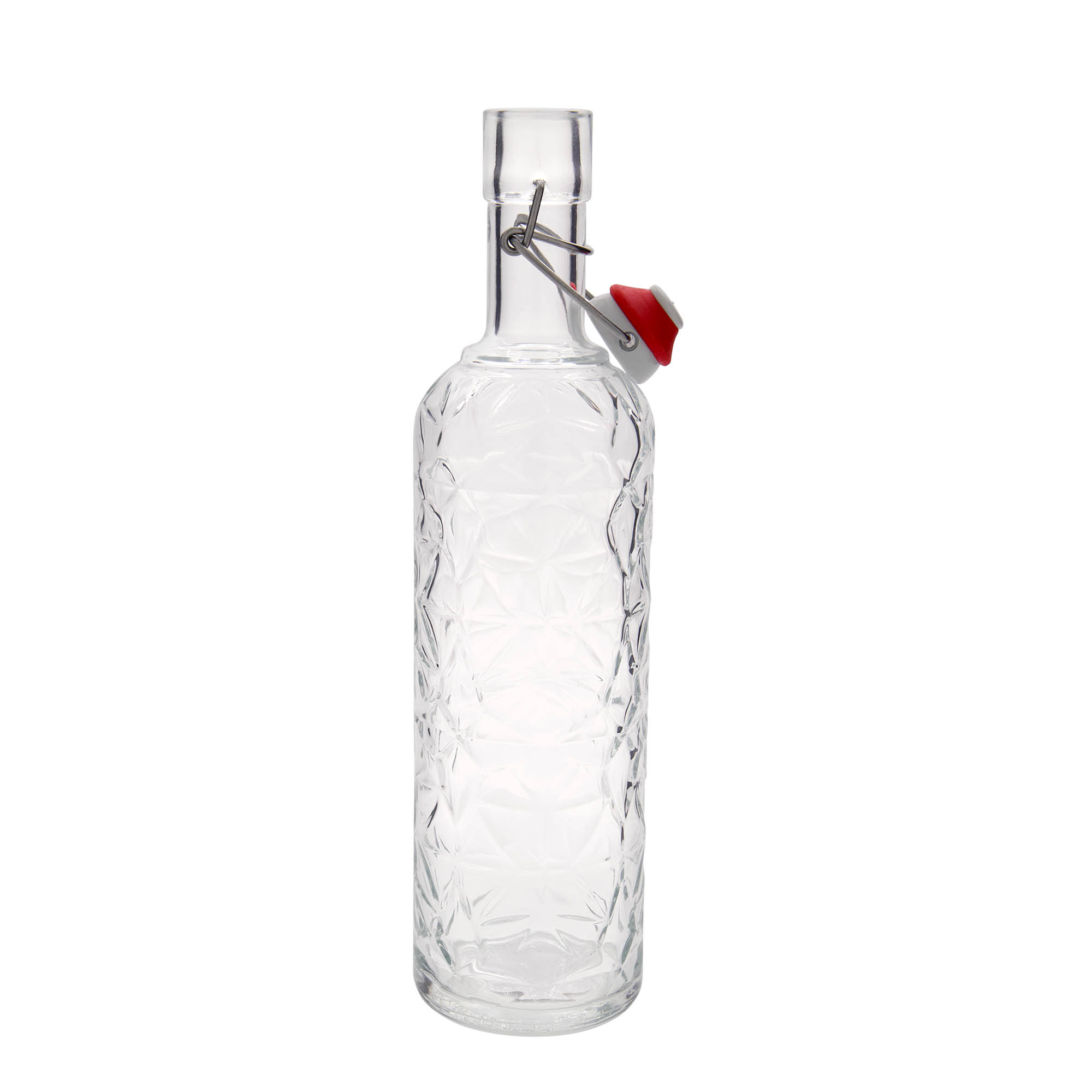 1 000 ml sklenená fľaša 'Oriente', hrdlo: pákové uzáver