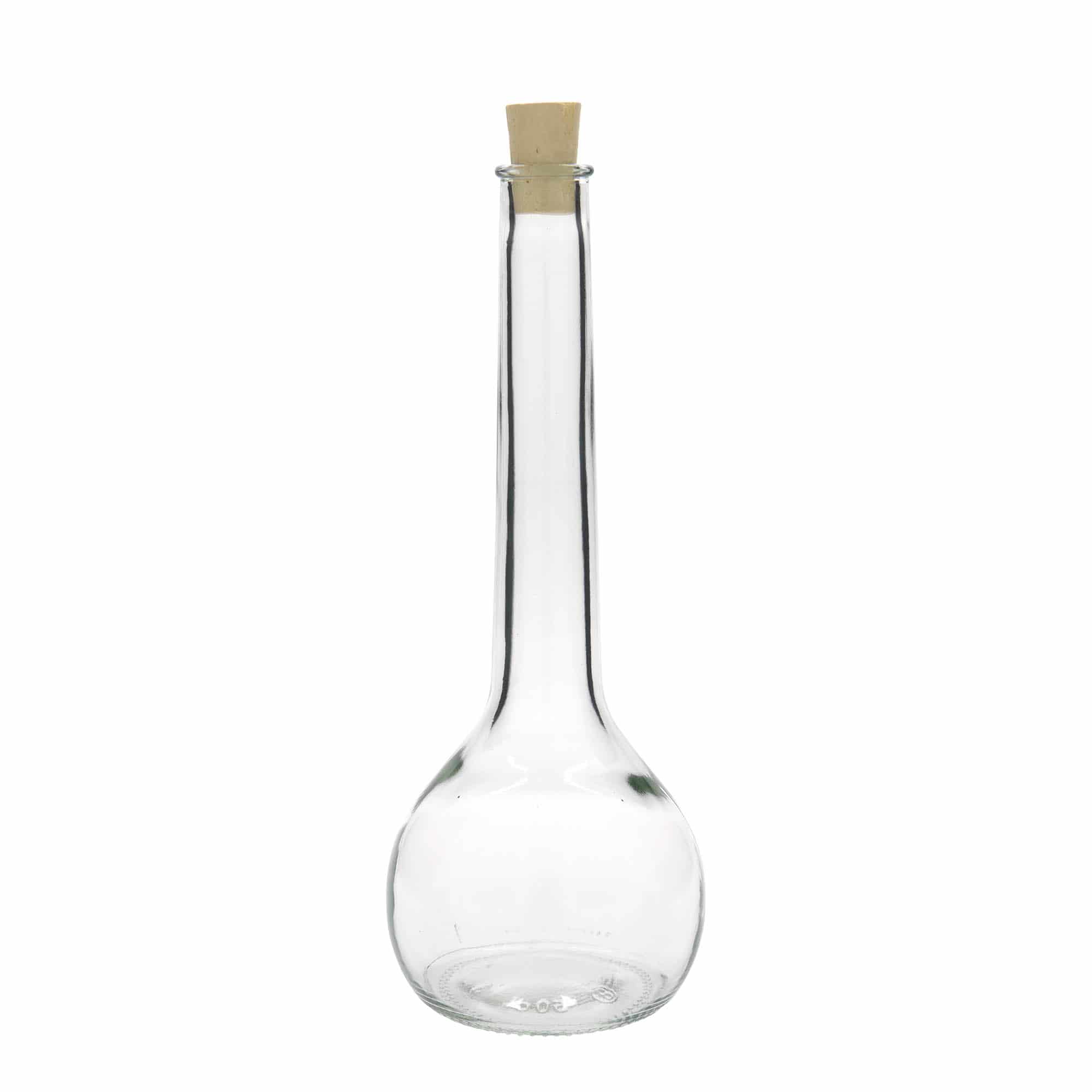 500 ml sklená fľaša „Tulipano“, hrdlo: korok