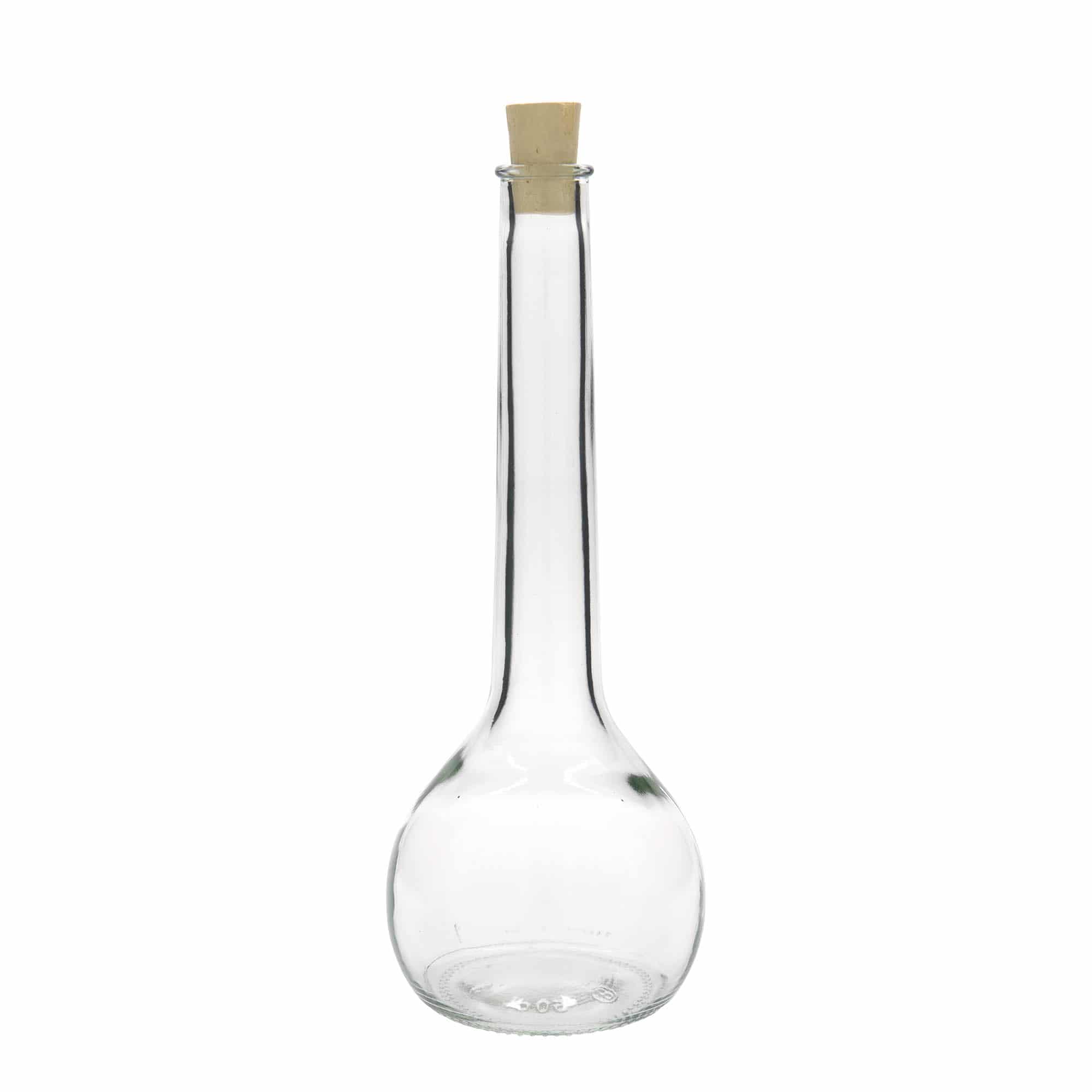 500 ml sklenená fľaša 'Tulipano', hrdlo: korok