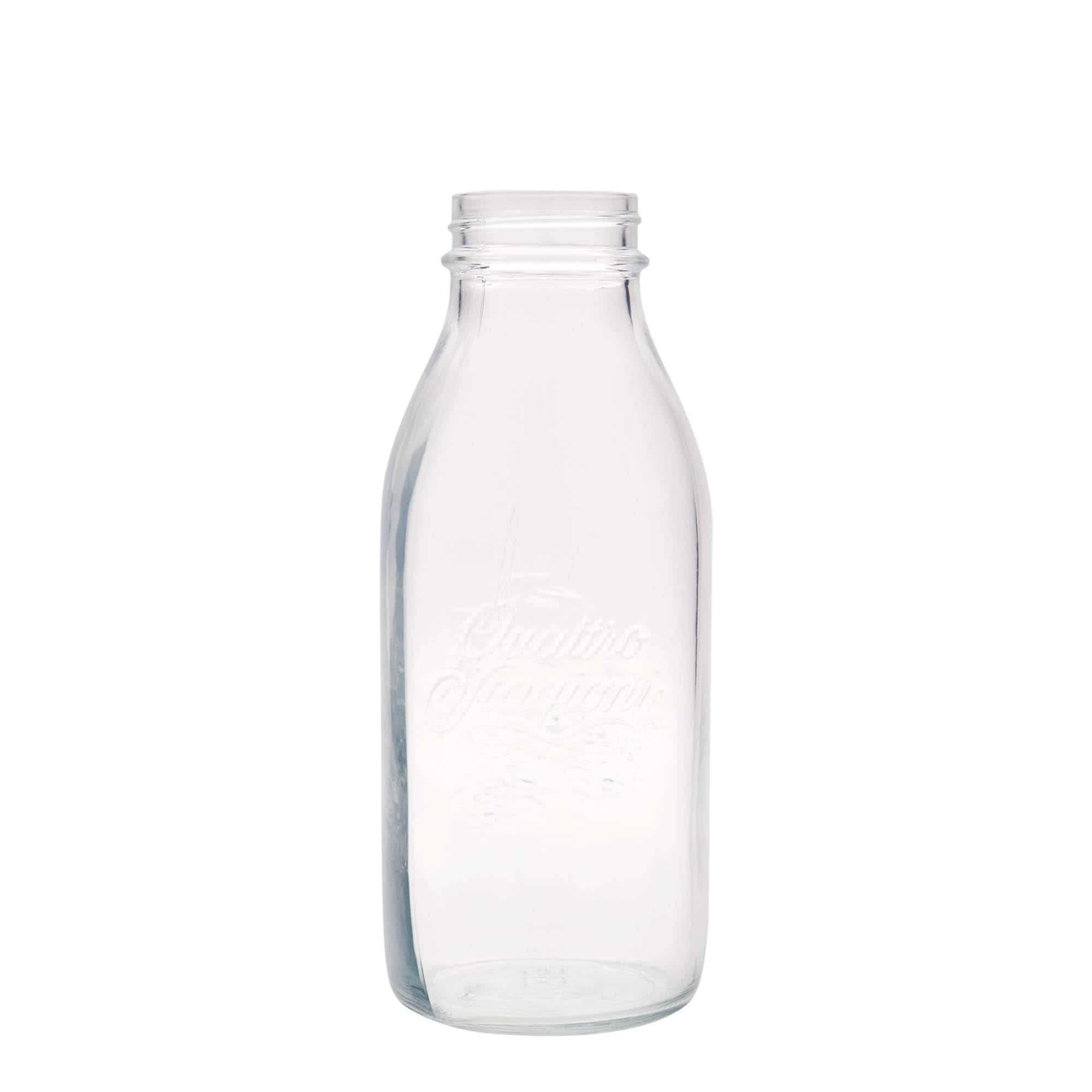 1 000 ml sklená fľaša „Quattro Stagioni“, hrdlo: skrutkovací uzáver 1 000 ml sklená fľaša „Quattro Stagioni“, hrdlo: skrutkovací uzáver