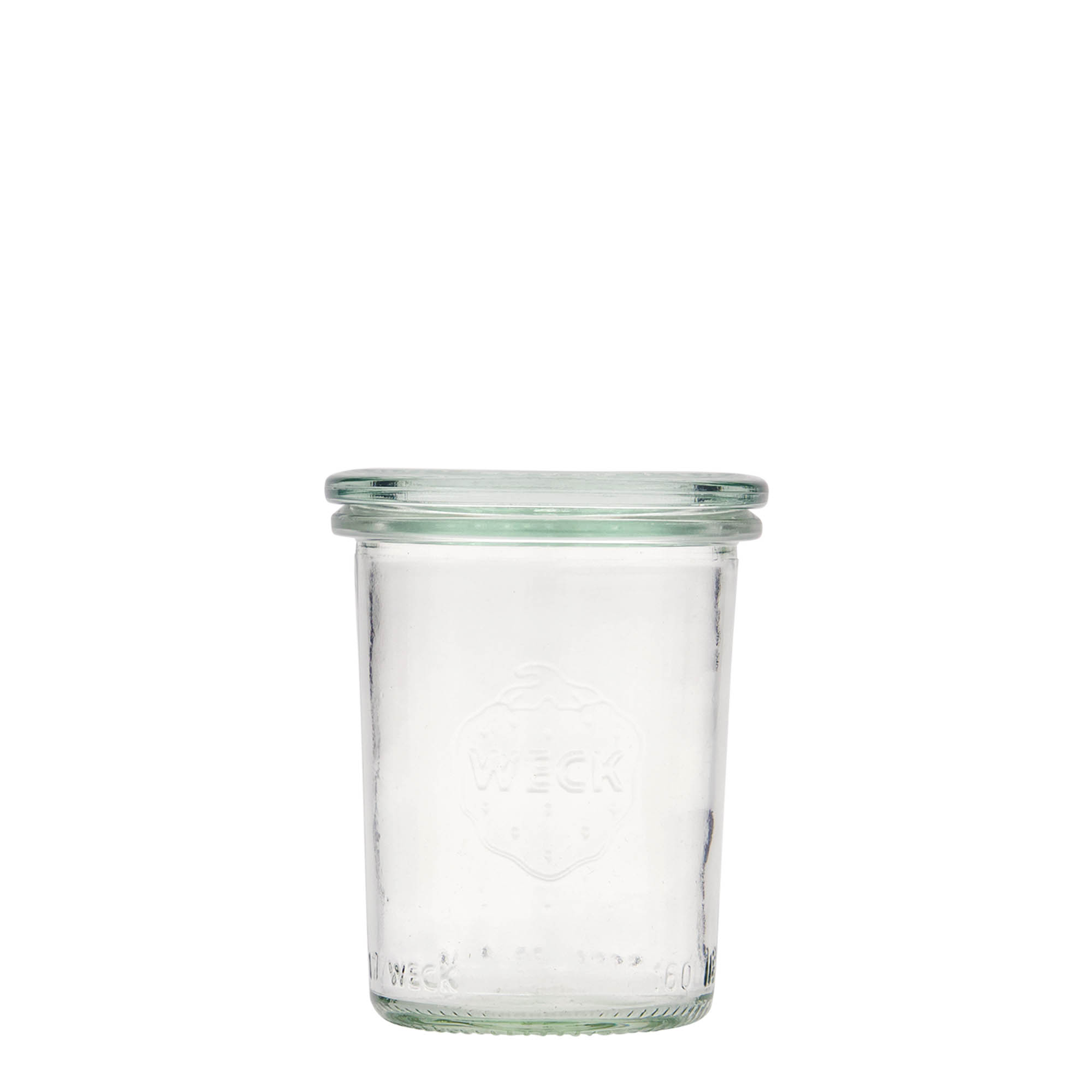 160 ml WECK pohár na zvrhnutie, hrdlo: okrúhly okraj 160 ml WECK pohár na zvrhnutie, hrdlo: okrúhly okraj