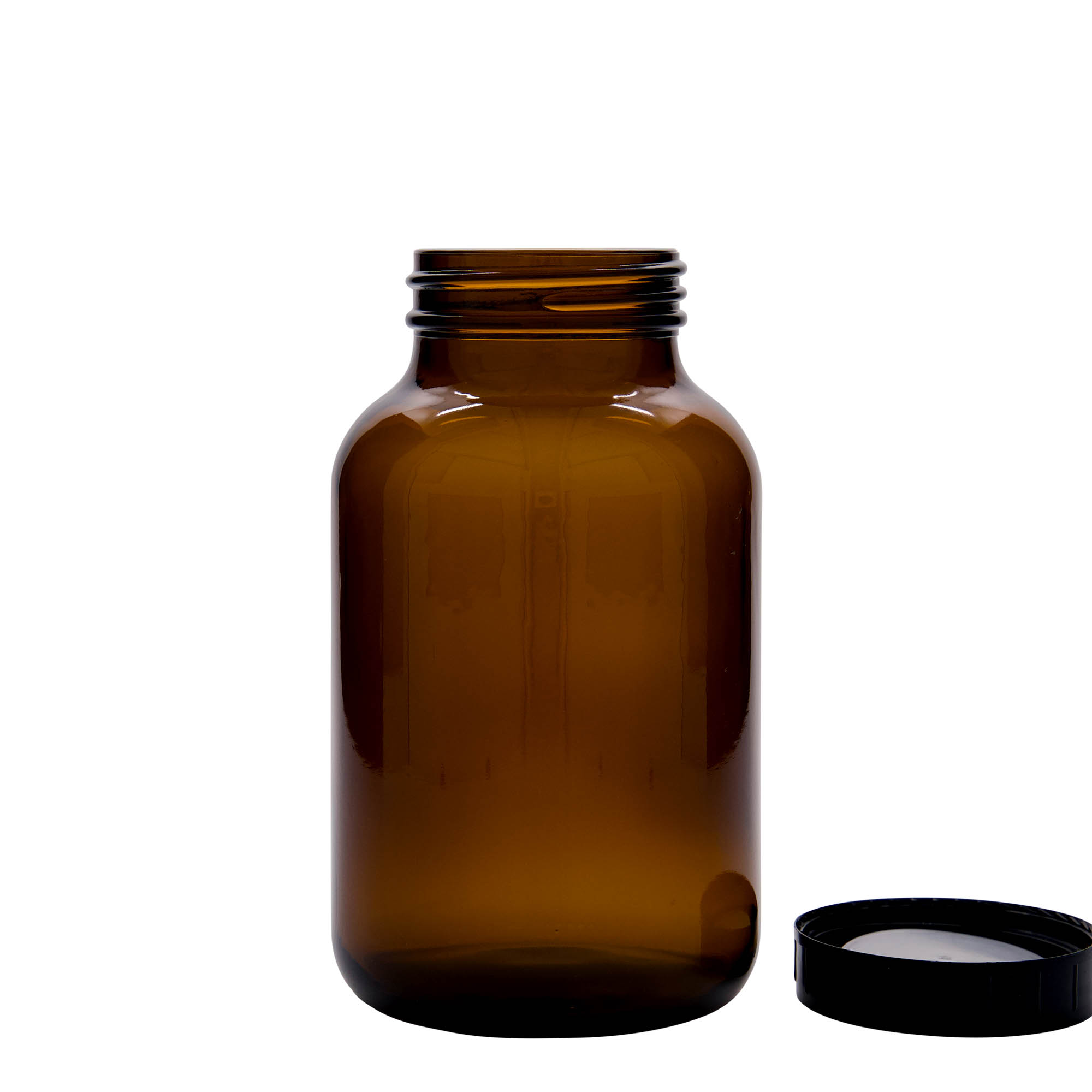 1 000 ml širokouhlová fľaša, hnedá, hrdlo: DIN 68 1 000 ml širokouhlová fľaša, hnedá, hrdlo: DIN 68