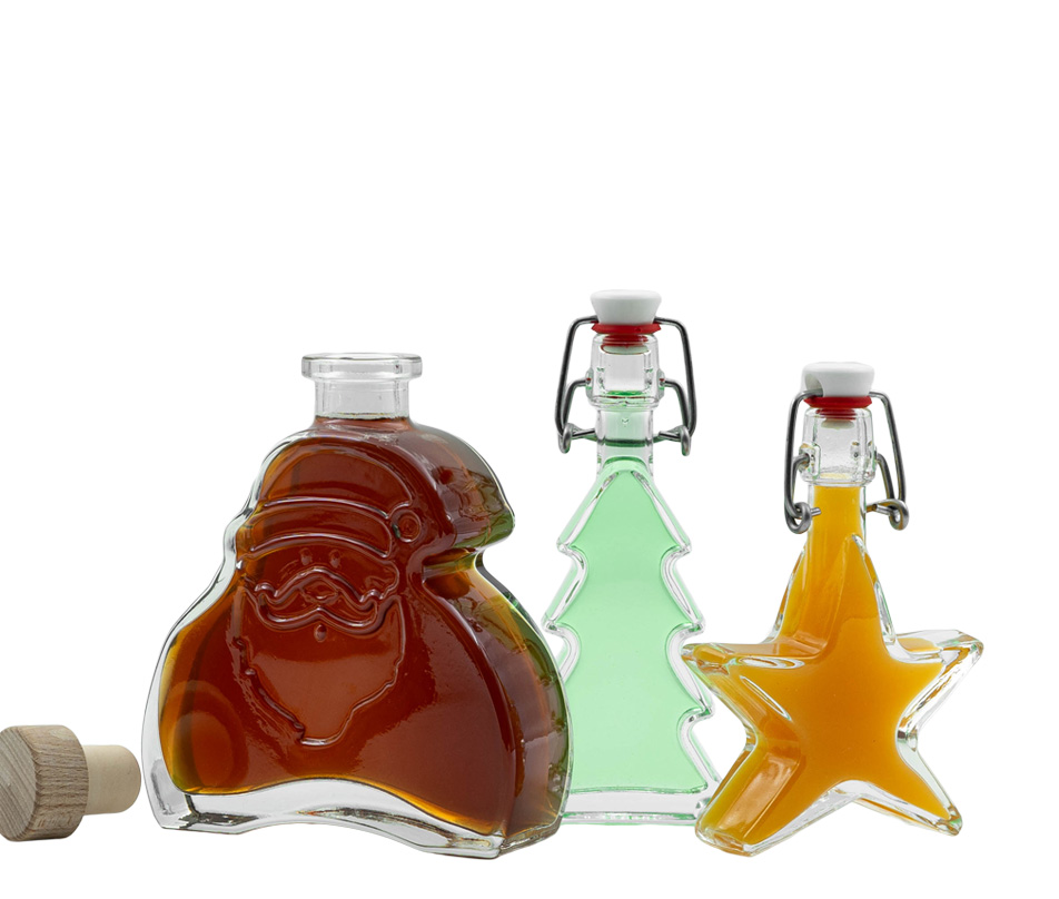 Vianočné fľaše Vianočné fľaše