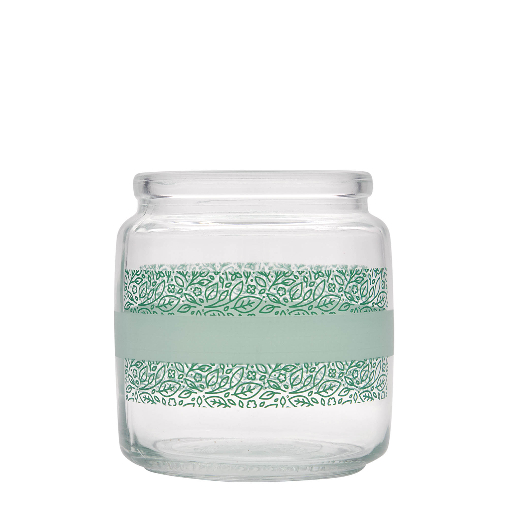 750 ml korková fľaša 'Giara', motív: Naturalmente verde, hrdlo: korkové
