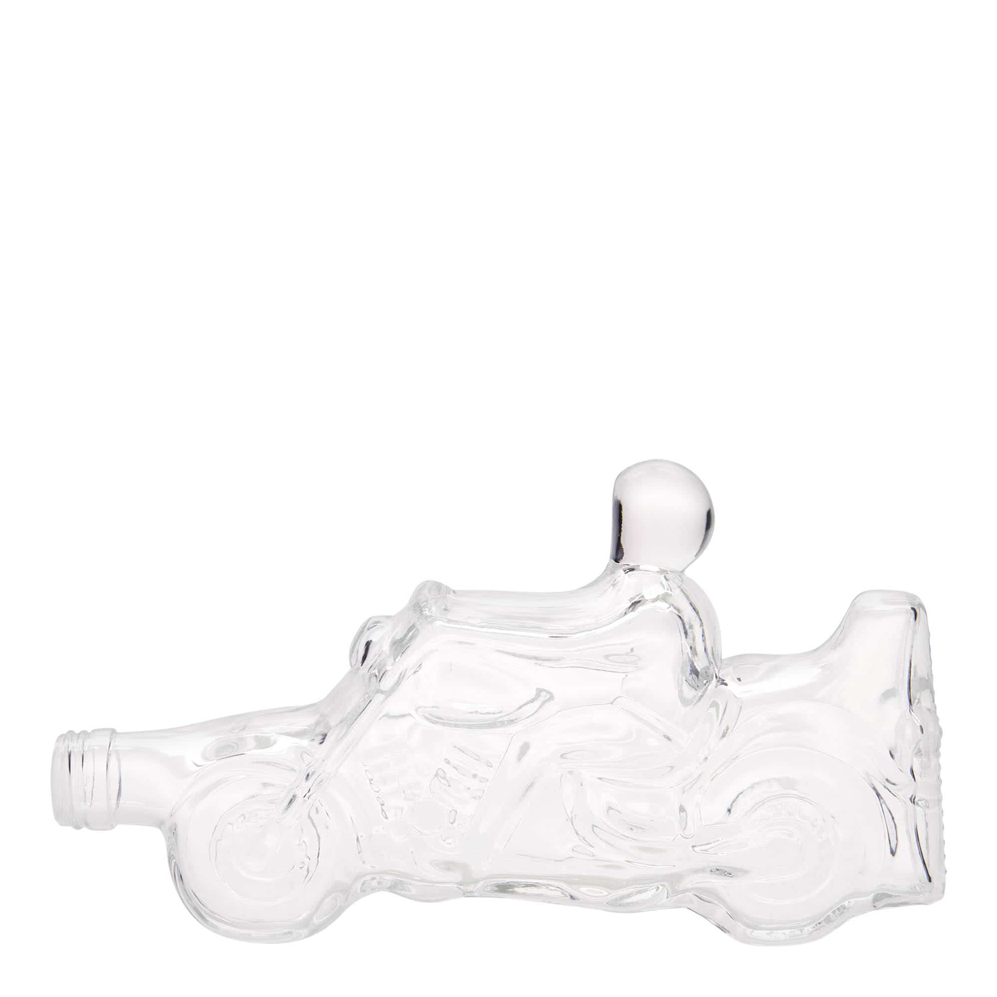 350 ml sklená fľaša „Motorka“, hrdlo: PP 28