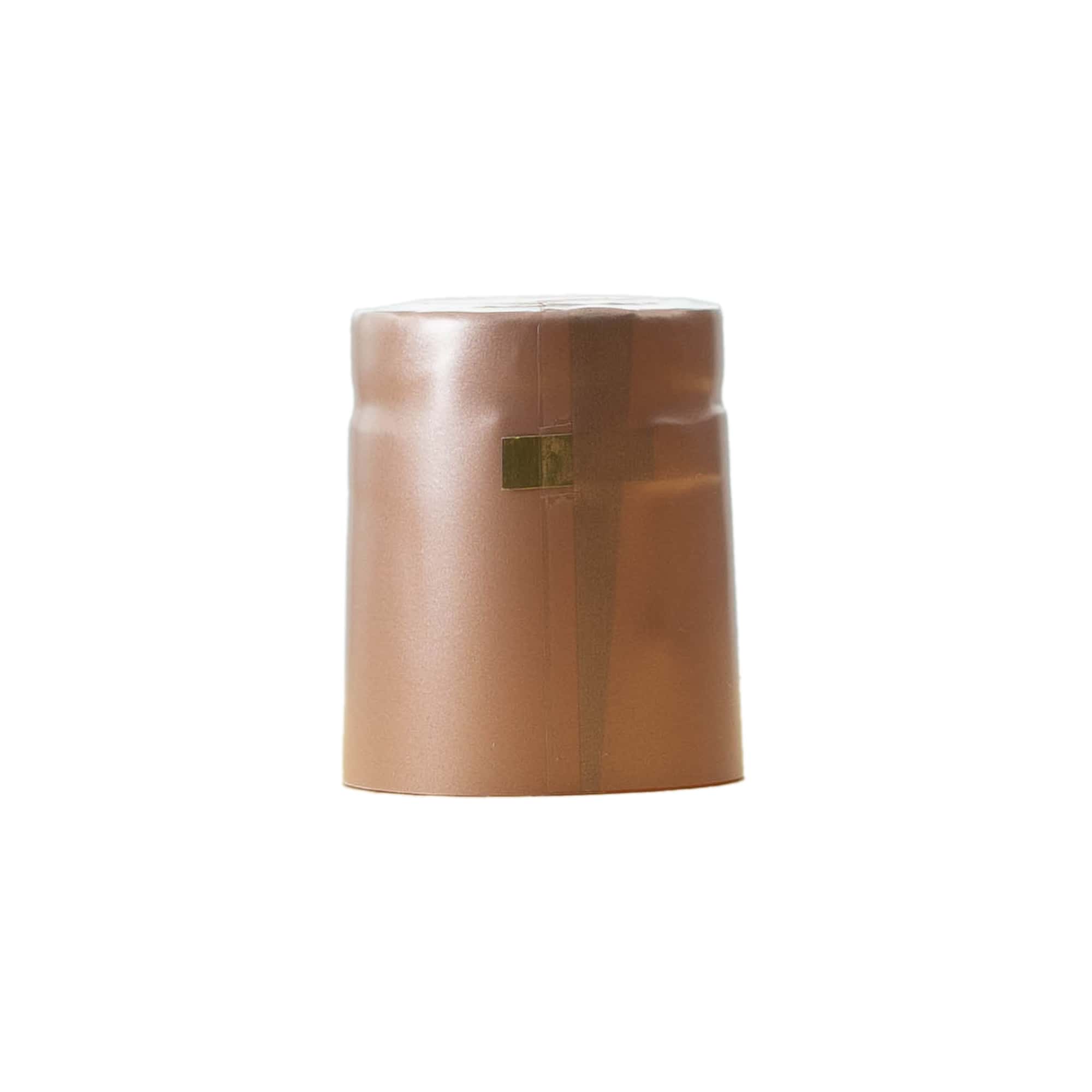 Zmršťovacia kapsula 32x41, PVC-plast, terakota