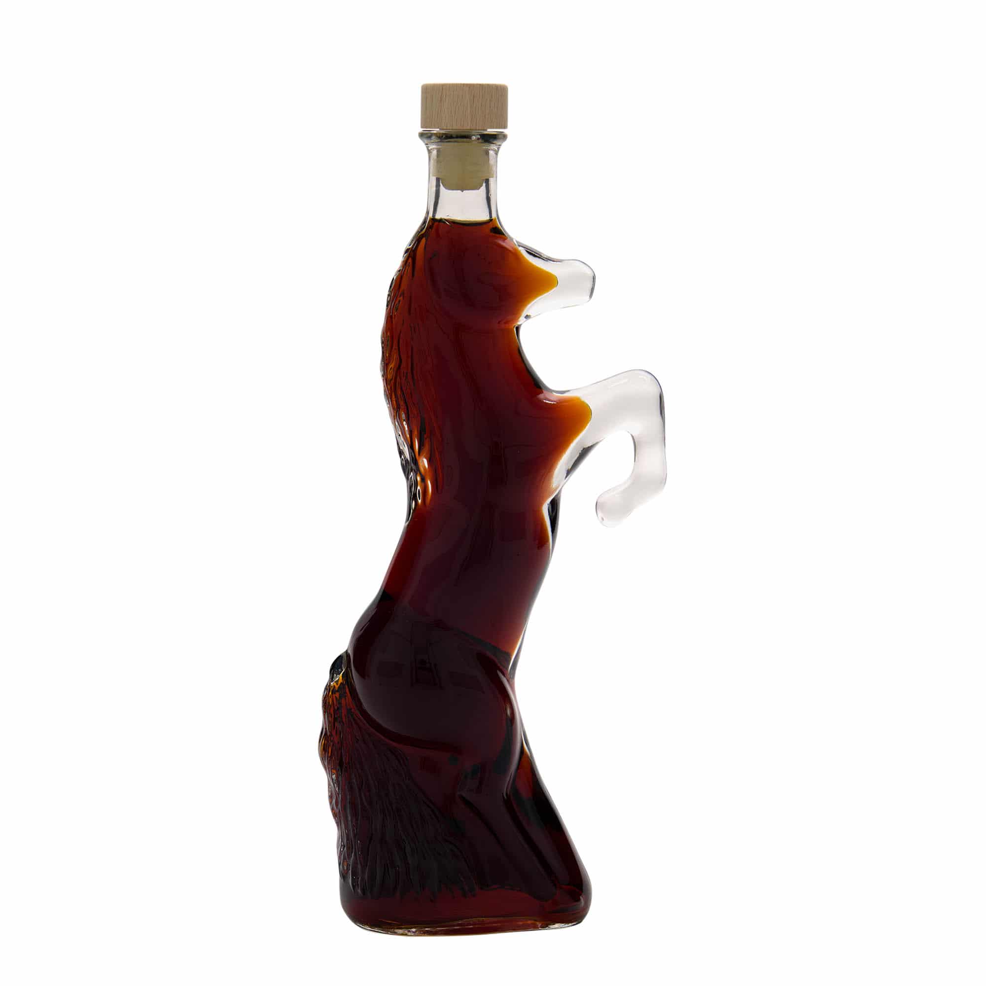 350 ml sklená fľaša „Wild Horse“, hrdlo: korok
