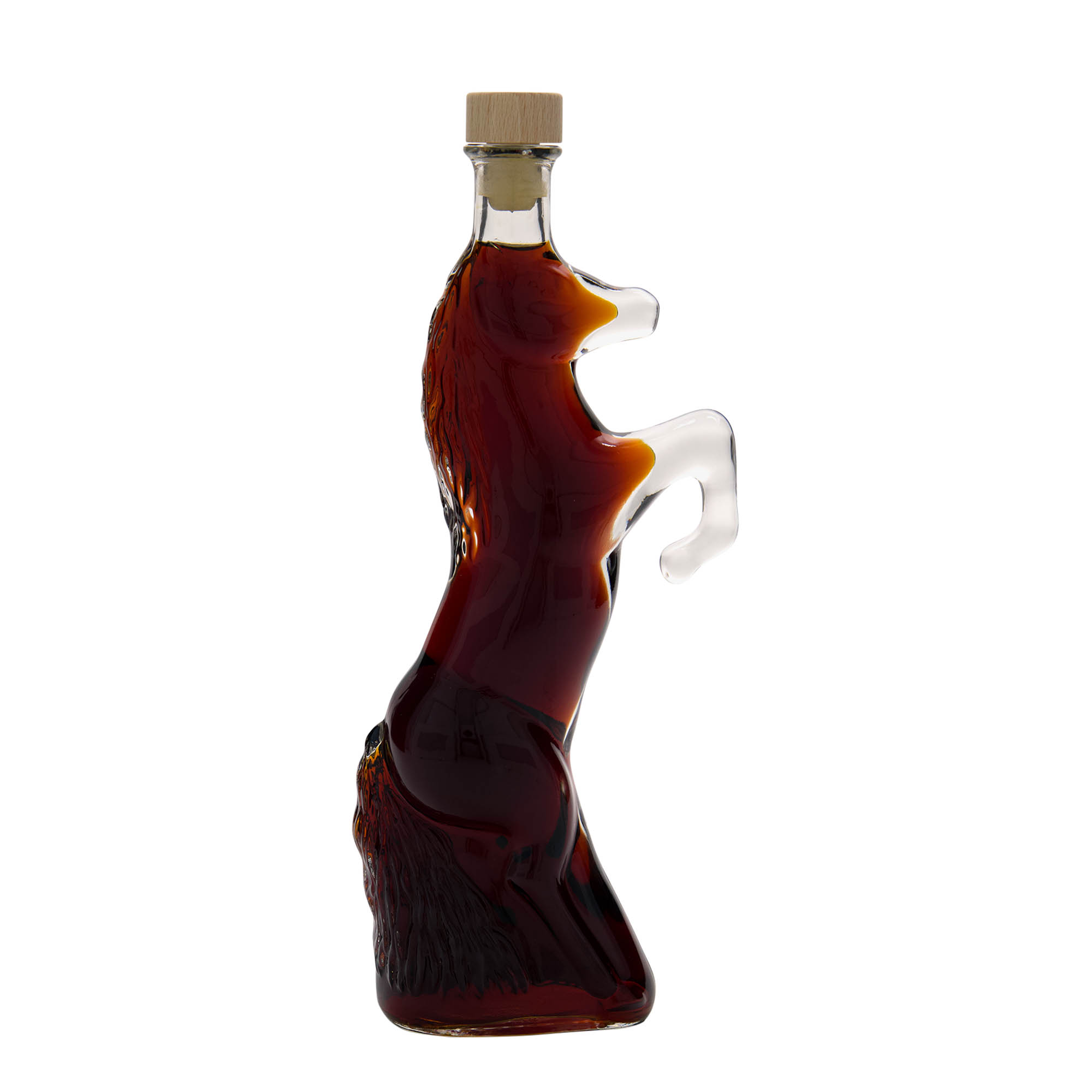 350 ml sklenená fľaša 'Wild Horse', hrdlo: korok