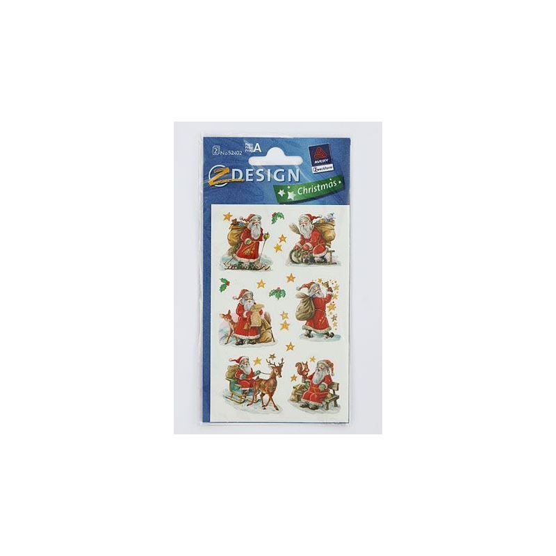 Zweckform nálepky „Mikuláši“, papier, viacfarebné Zweckform nálepky „Mikuláši“, papier, viacfarebné