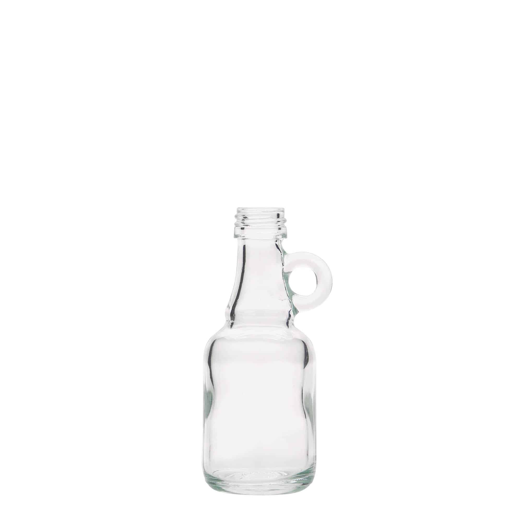 40 ml sklená fľaša „Santos“, hrdlo: PP 18