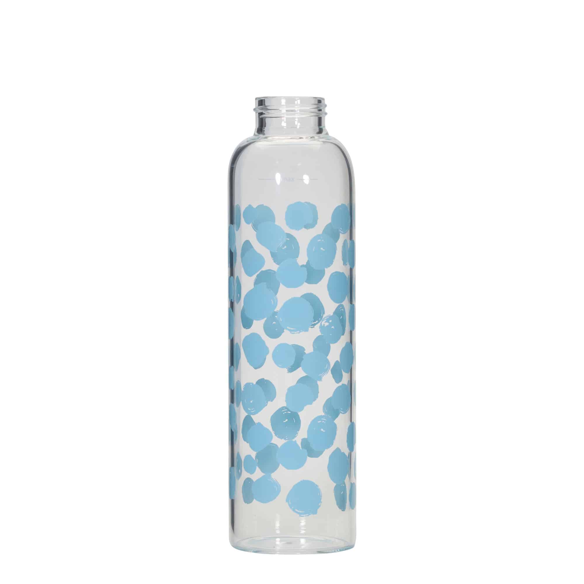 500 ml fľaša „Perseus“, motív: modré body, hrdlo: skrutkovací uzáver 500 ml fľaša „Perseus“, motív: modré body, hrdlo: skrutkovací uzáver
