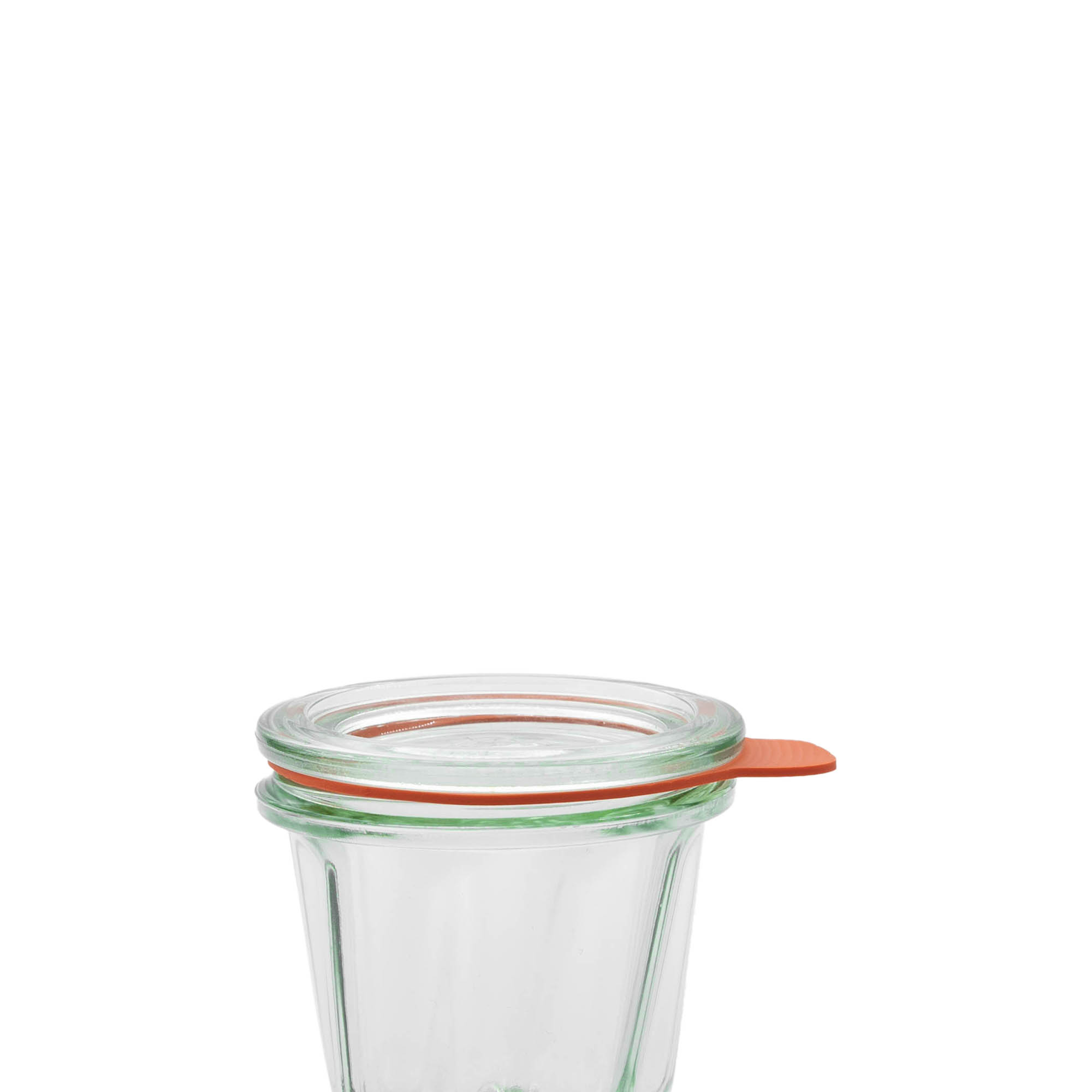 WECK-zavárací krúžok RR60 #, červený, otvor: okrúhly okraj