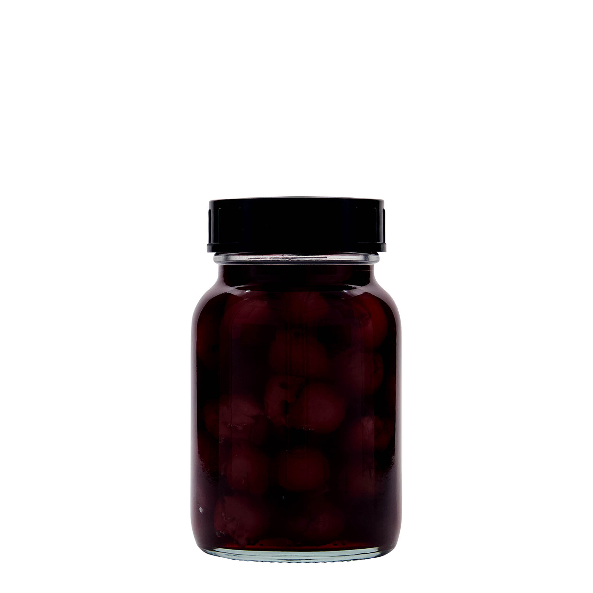 250 ml široká hrdlová fľaša, hrdlo: DIN 55 250 ml široká hrdlová fľaša, hrdlo: DIN 55