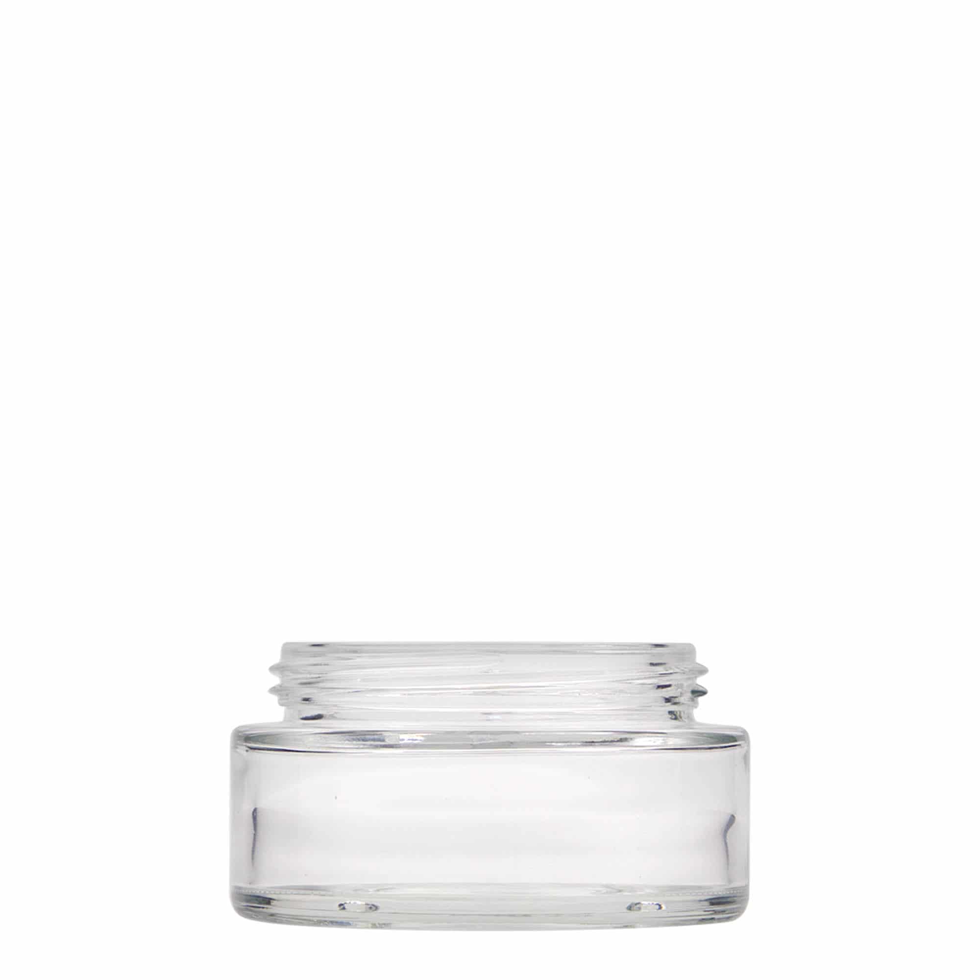 100 ml téglik „Clear Edition“, sklený, hrdlo: skrutkovací uzáver 100 ml téglik „Clear Edition“, sklený, hrdlo: skrutkovací uzáver