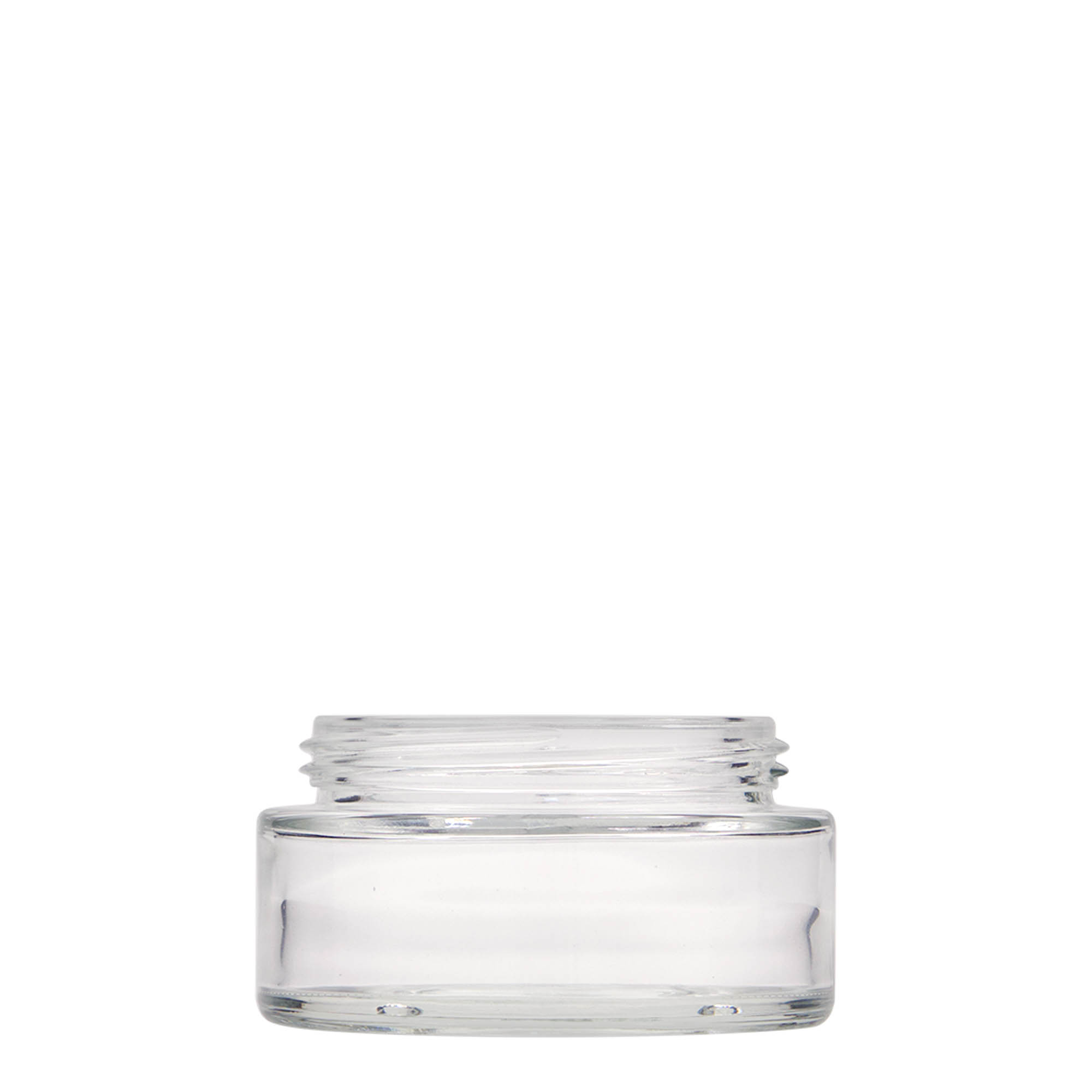 100 ml téglik 'Clear Edition', sklo, hrdlo: závitové uzáver 100 ml téglik 'Clear Edition', sklo, hrdlo: závitové uzáver