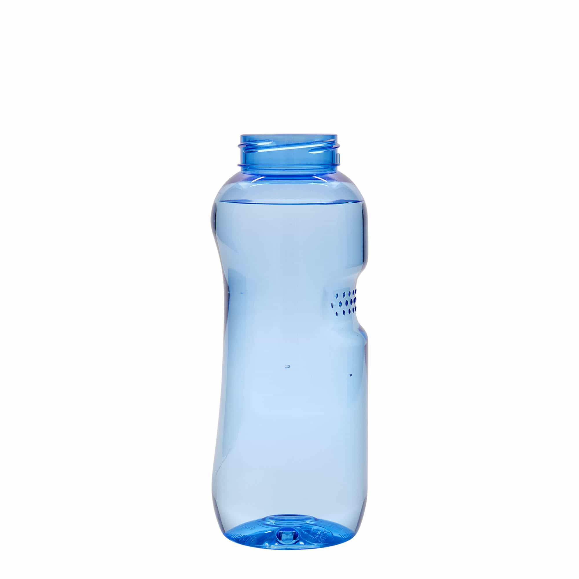 500 ml PET fľaša „Kavodrink“, plast, modrá farba