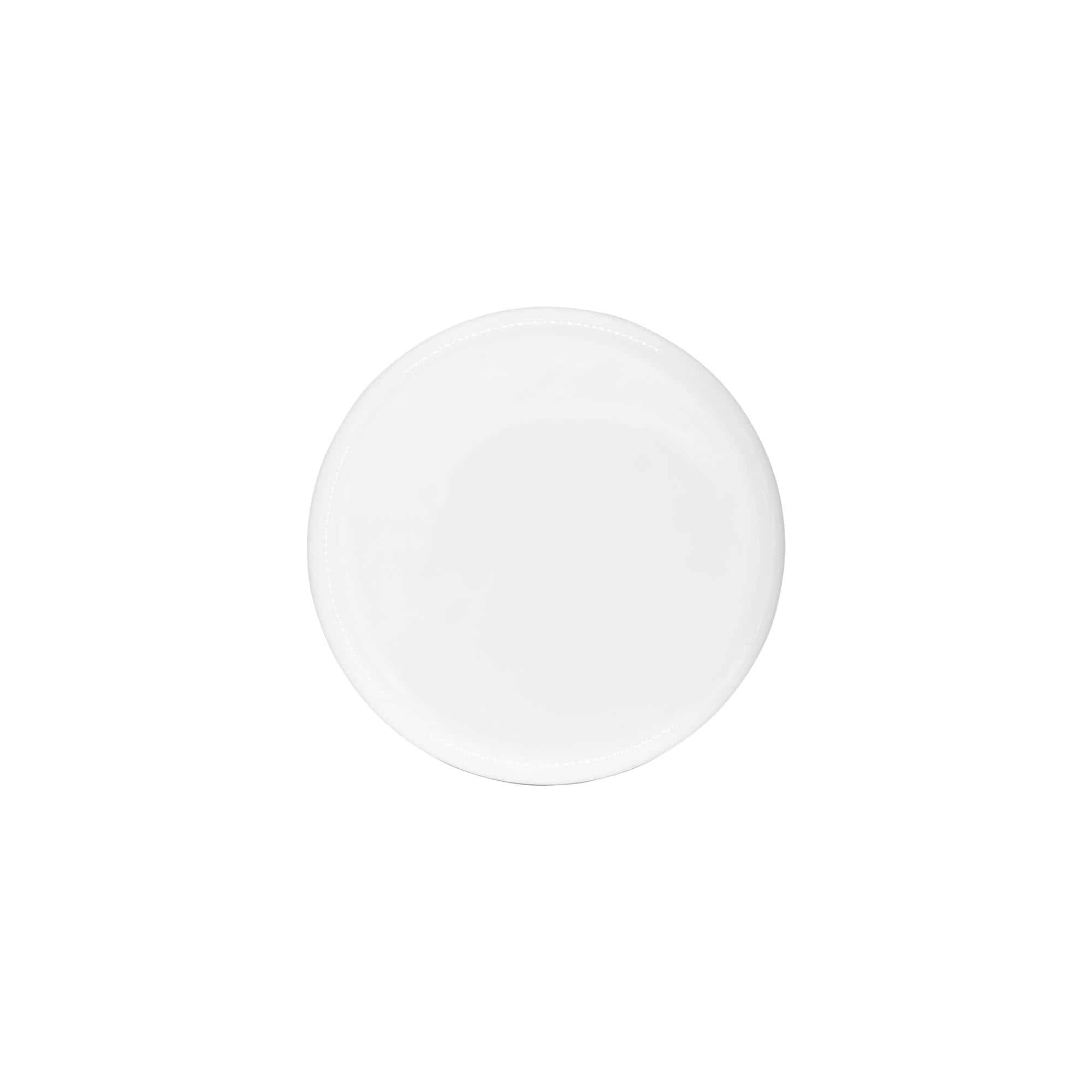 Skrutkovací uzáver pre 100 ml „Bianca“, PP plast, biela farba