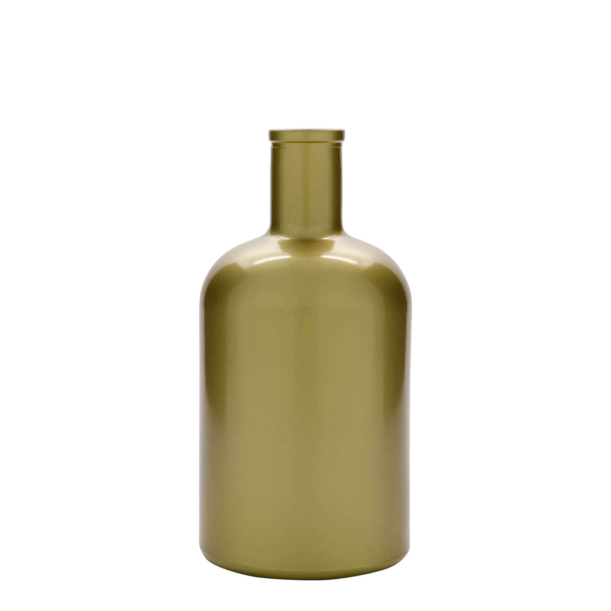 700 ml sklená fľaša „Gerardino“, zlatá farba, hrdlo: korok 700 ml sklená fľaša „Gerardino“, zlatá farba, hrdlo: korok