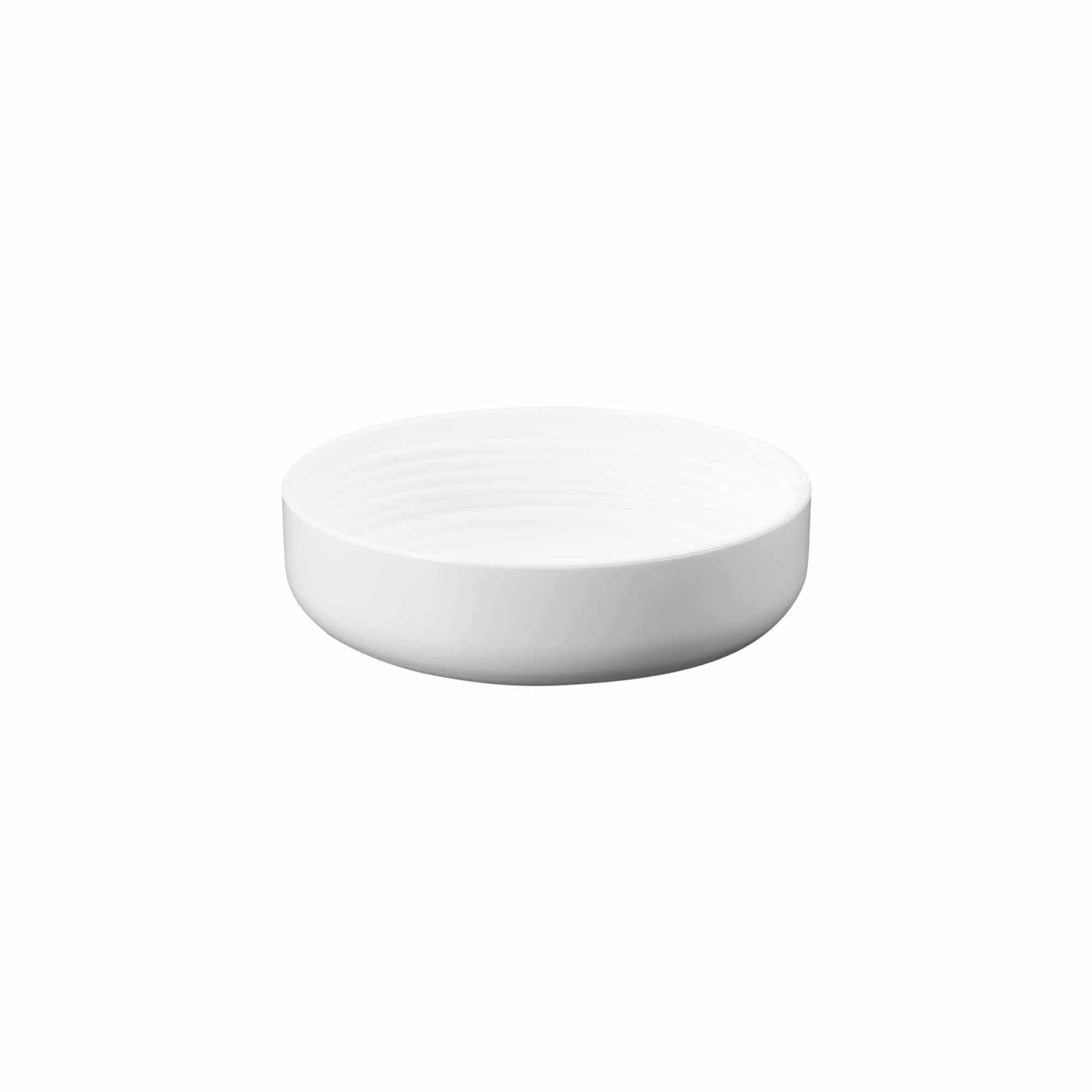 Skrutkovací uzáver pre 150 ml „Bianca“, PP plast, biela farba