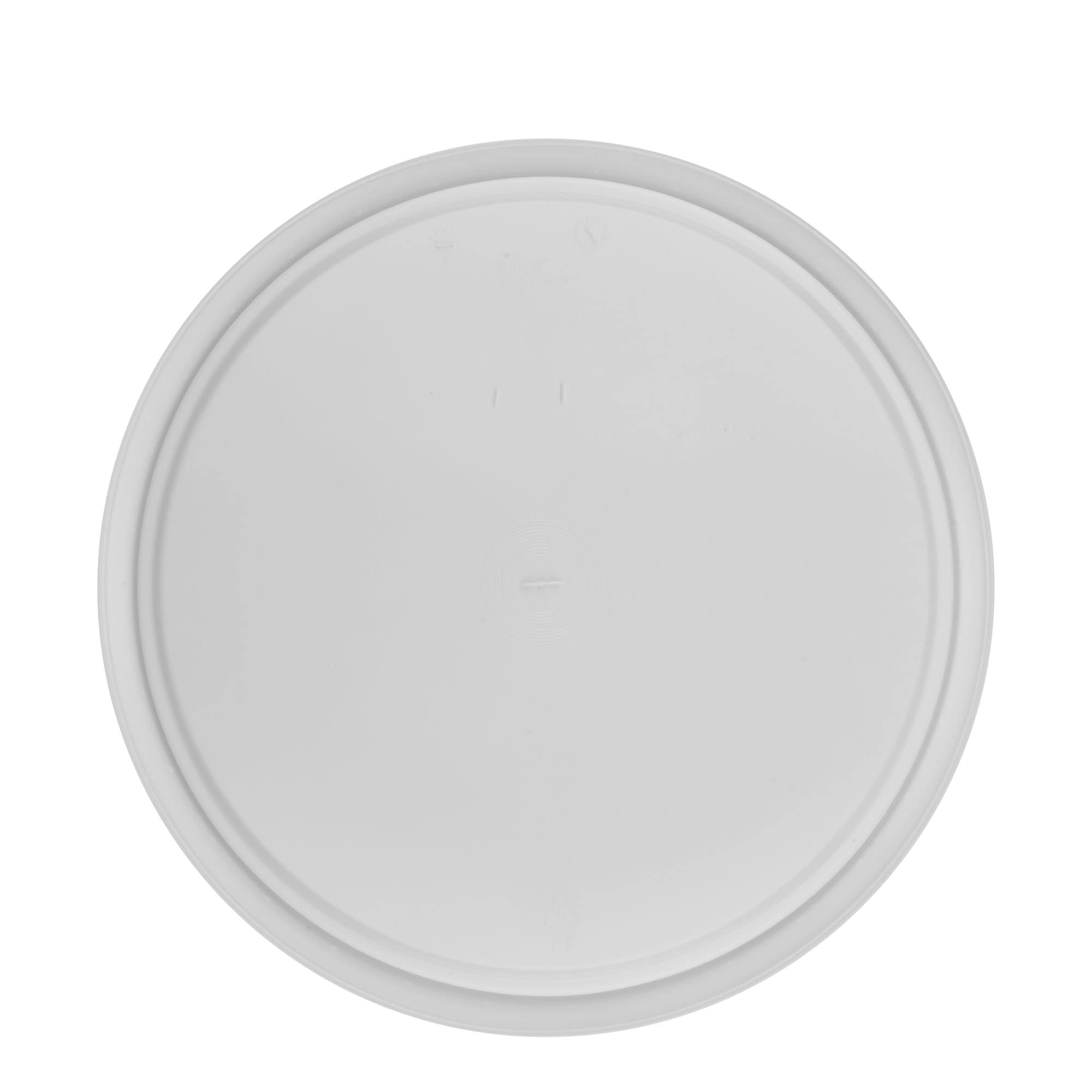 Veko pre 30 l vedierko, PP plast, biela farba