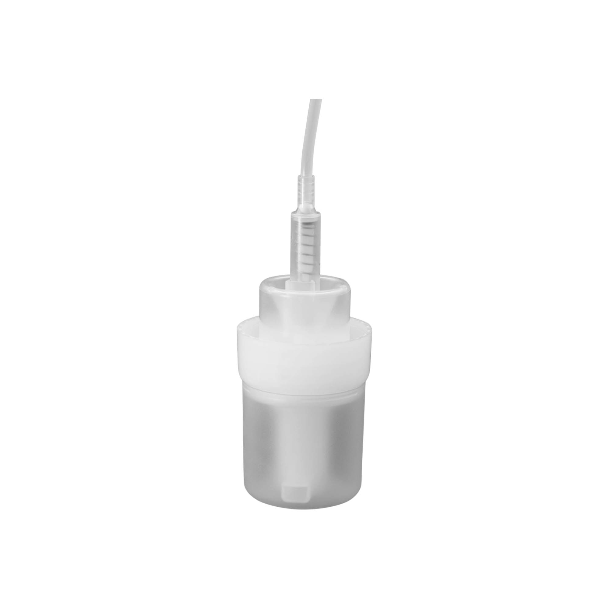 Dávkovač 100 ml „Foamer“, PP-plast, biely, pre hrdlo: skrutkovací uzáver