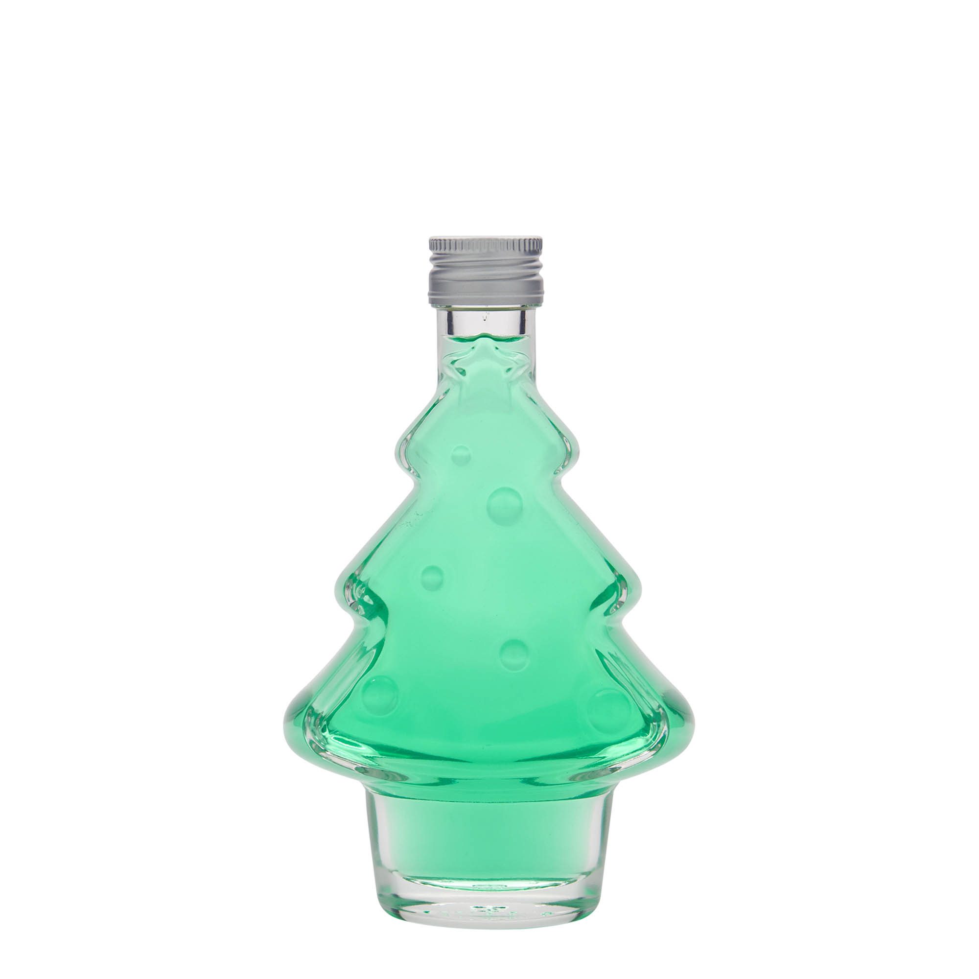 200 ml sklenená fľaša 'Tannenbaum', hrdlo: PP 28