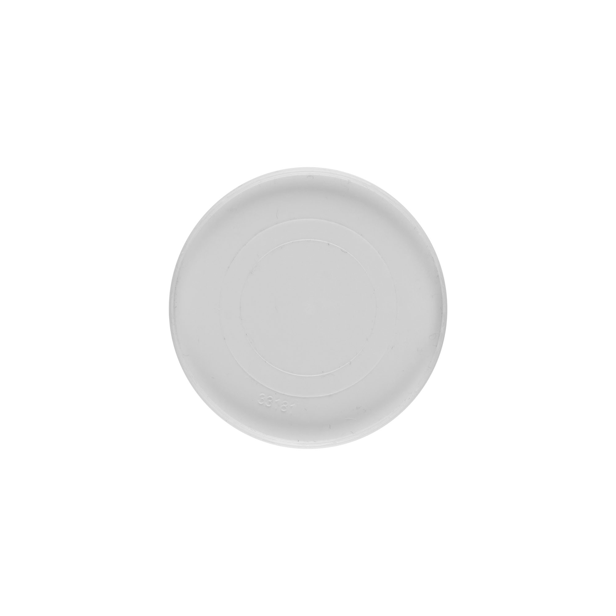 Krycia doska pre 30 ml 'Bianca', PP-plast, biela