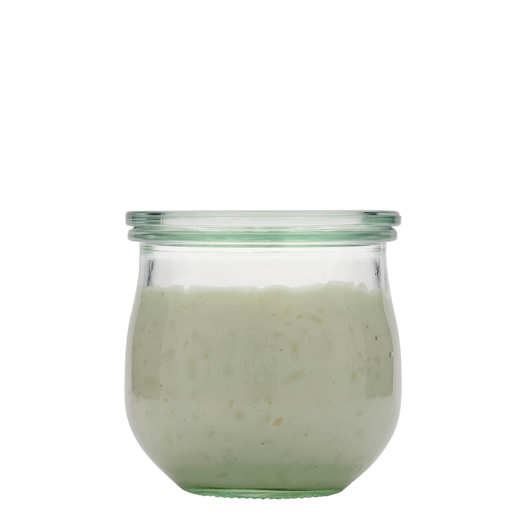 370 ml WECK tulipánová nádoba, otvor: okrúhly okraj