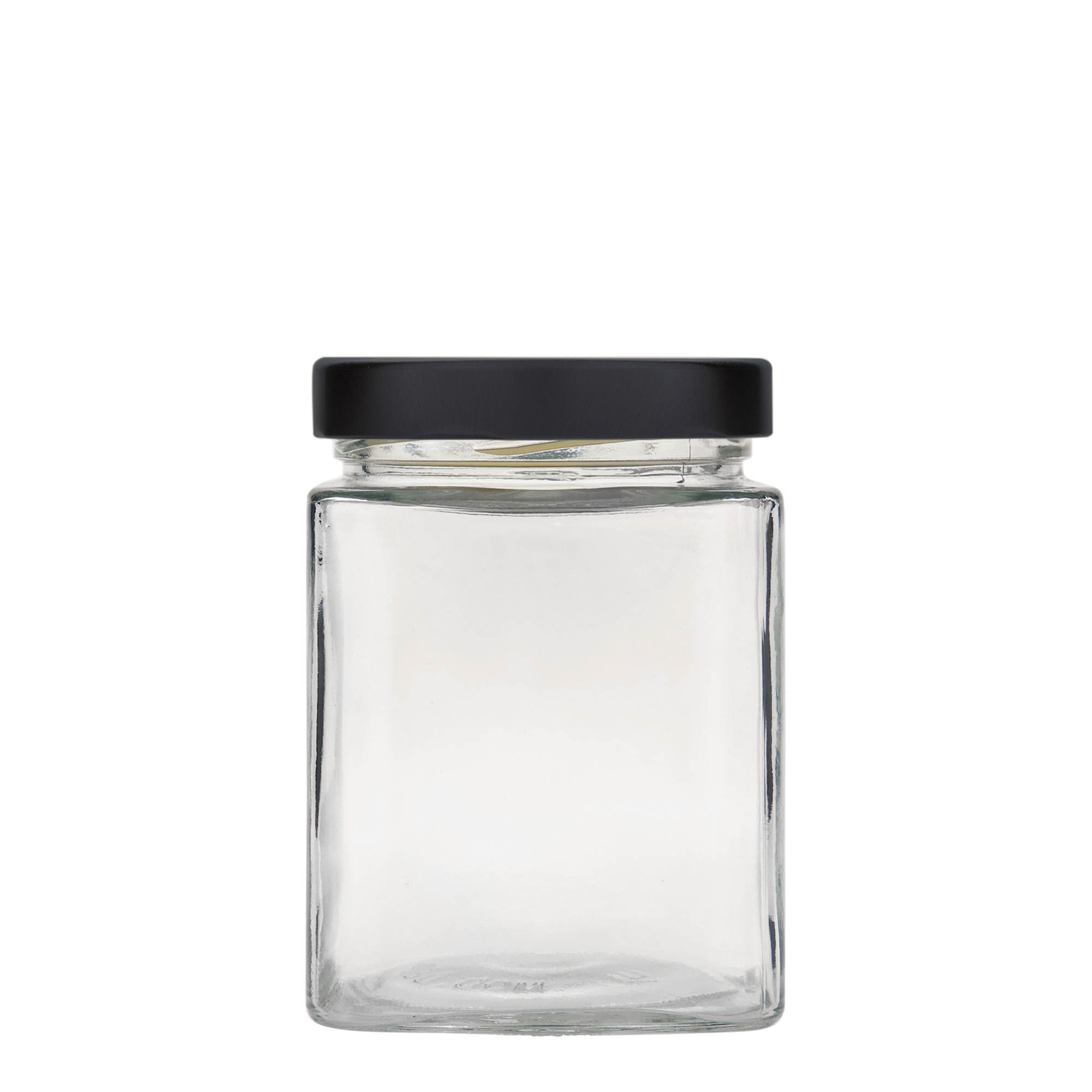 580 ml štvorcové sklo 'Ikarus', hrdlo: Deep-Twist-Off (DTO 82)