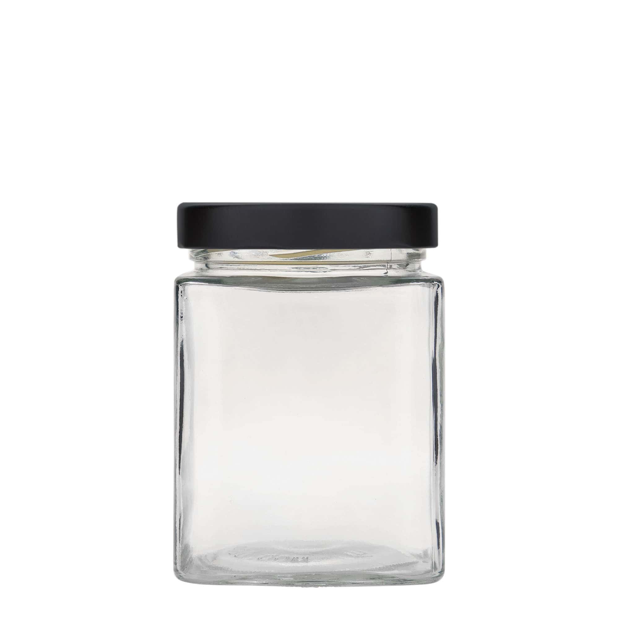 580 ml štvorcové sklo 'Ikarus', hrdlo: Deep-Twist-Off (DTO 82)