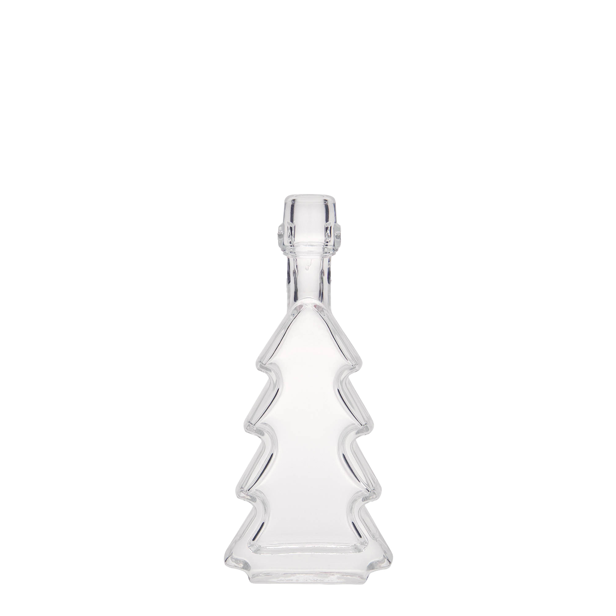 40 ml sklenená fľaša 'Tannenbaum', hrdlo: uzáver s pákou