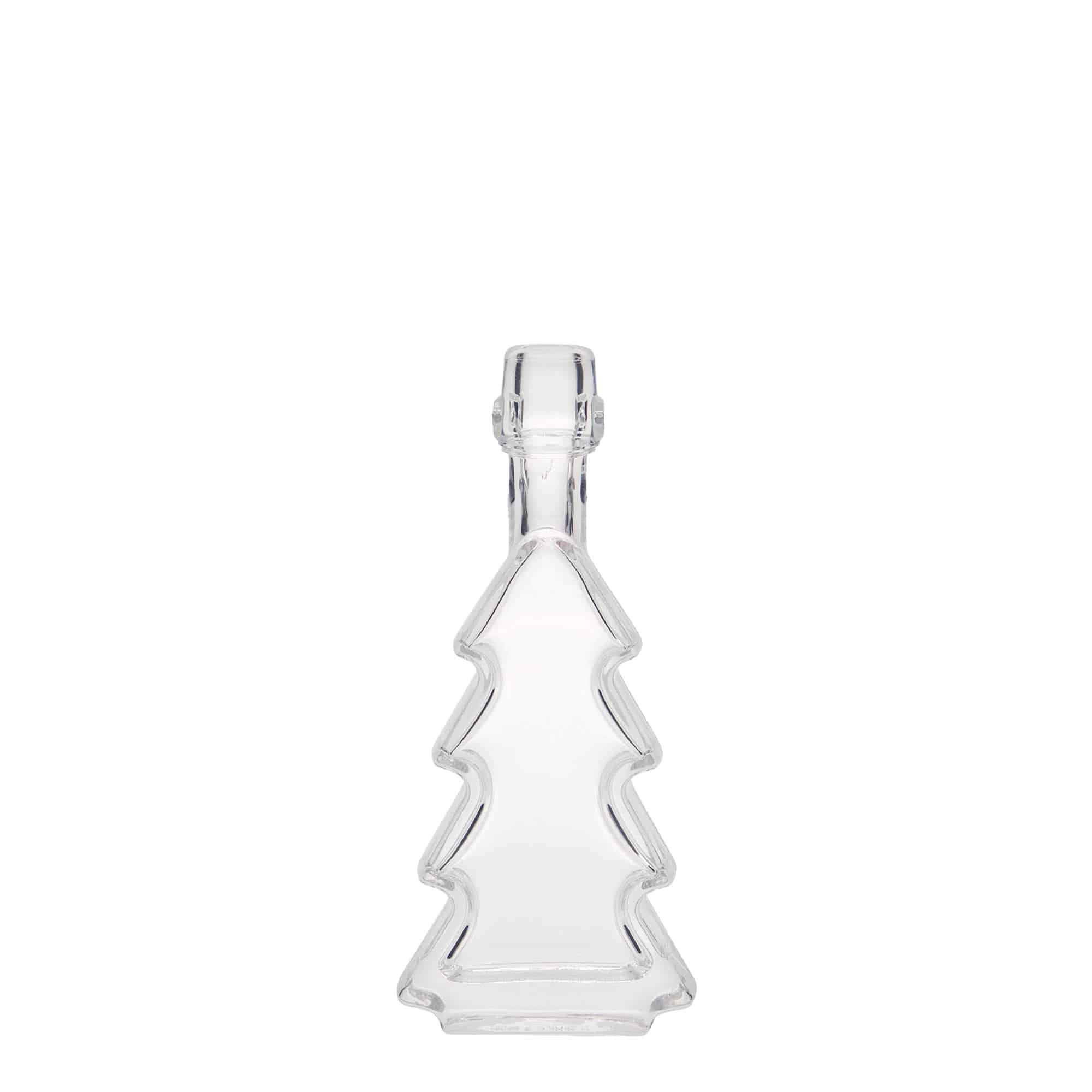 40 ml sklenená fľaša 'Tannenbaum', hrdlo: uzáver s pákou