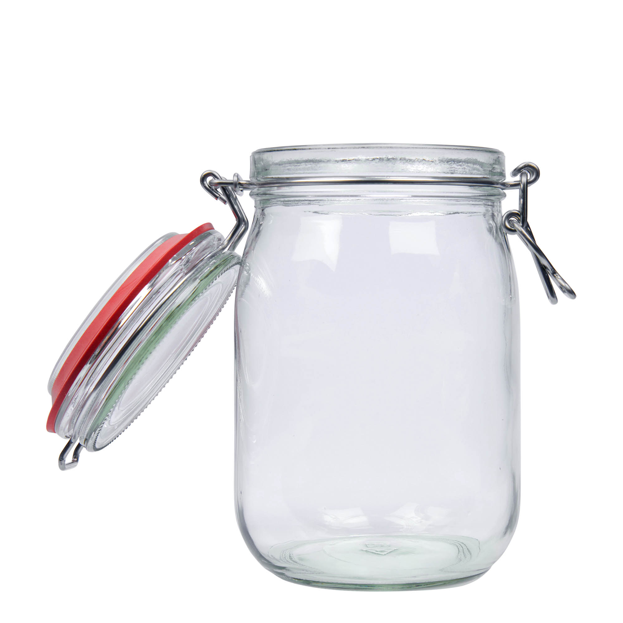 1,140 ml zavárací pohár so závěsným drátěným uzávěrem, hrdlo: závěsný drátěný uzávěr