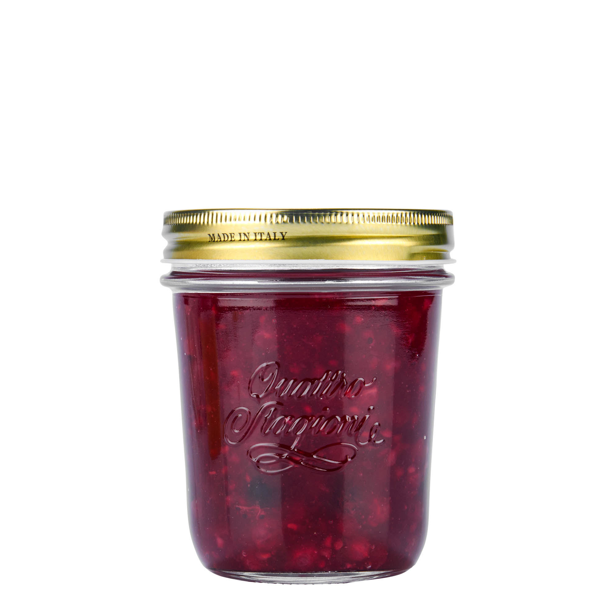 320 ml zaváracie poháre 'Quattro Stagioni', hrdlo: závitové viečko