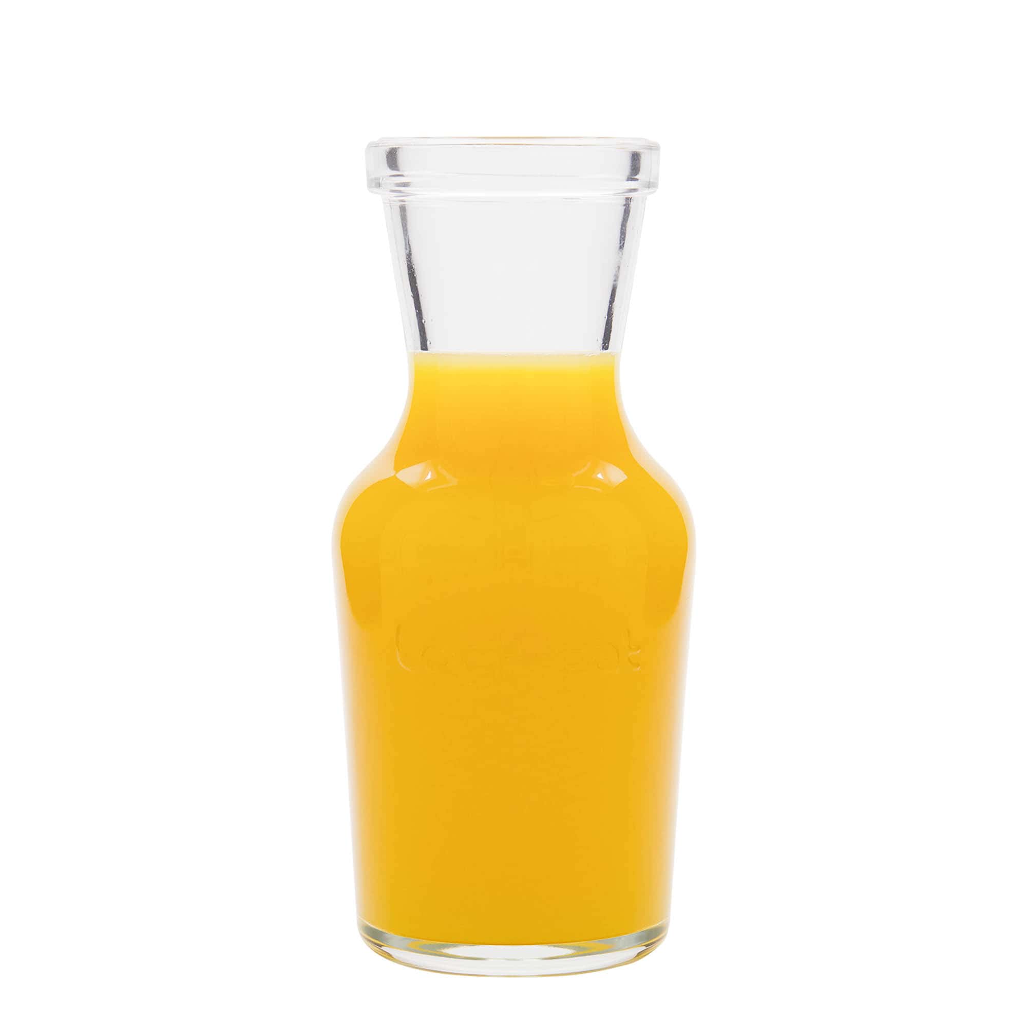 500 ml sklená karafa „Lock-Eat“, hrdlo: strmeňový uzáver