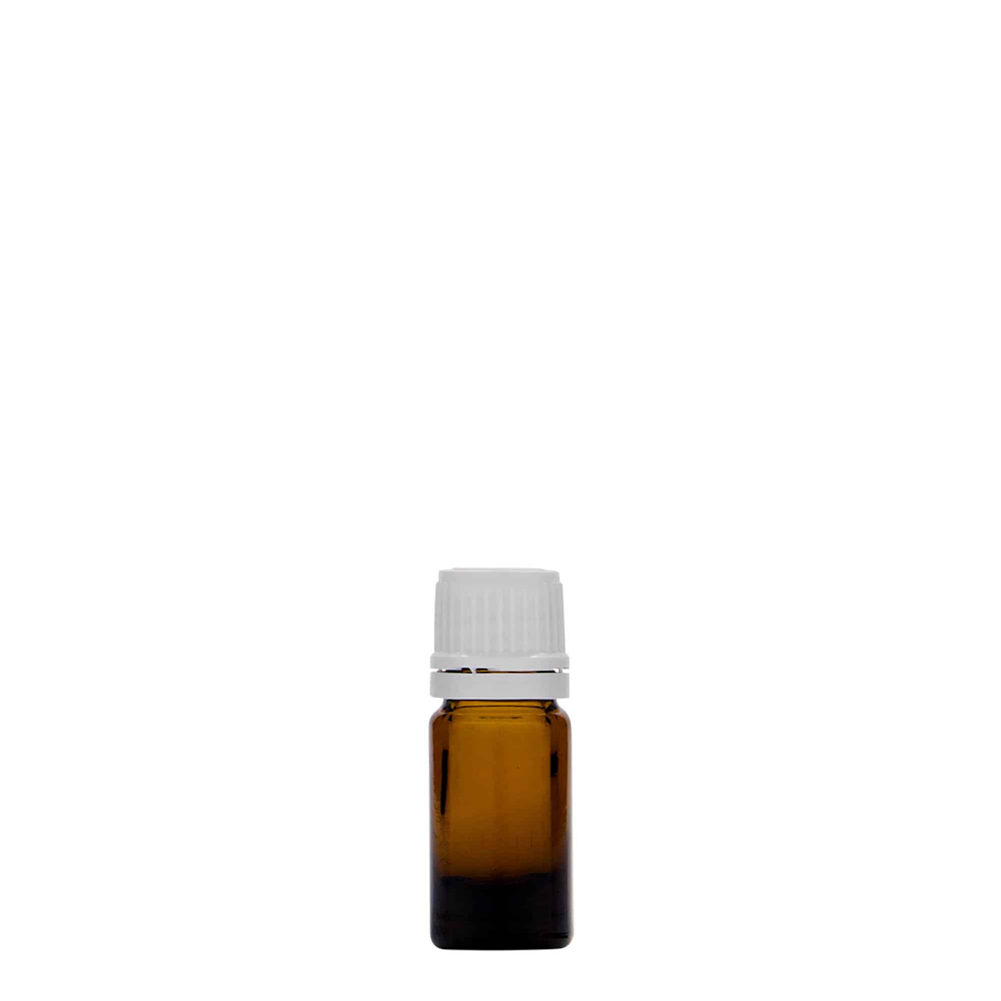 5 ml liekovka, sklená, hnedá farba, hrdlo: DIN 18