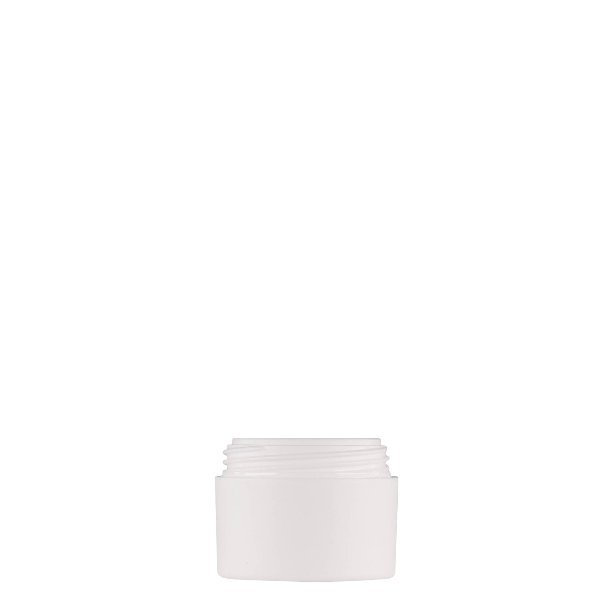 5 ml plastová dóza „Antonella“, PP, biela farba, hrdlo: skrutkovací uzáver 5 ml plastová dóza „Antonella“, PP, biela farba, hrdlo: skrutkovací uzáver