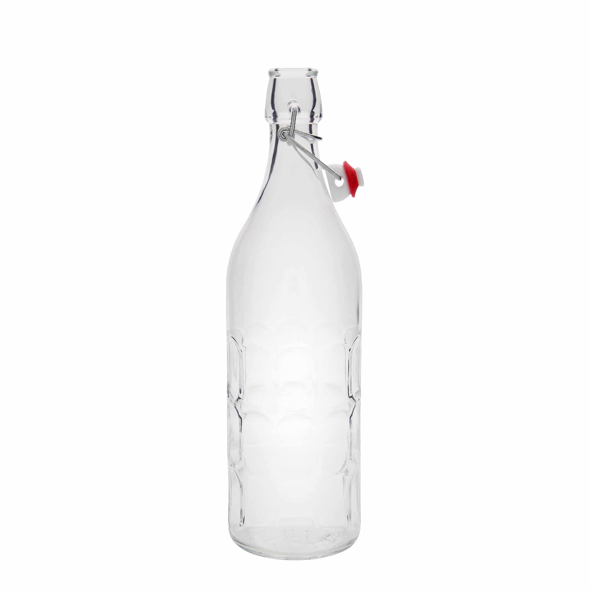 1 000 ml sklená fľaša Moresca, hrdlo: strmeňový uzáver
